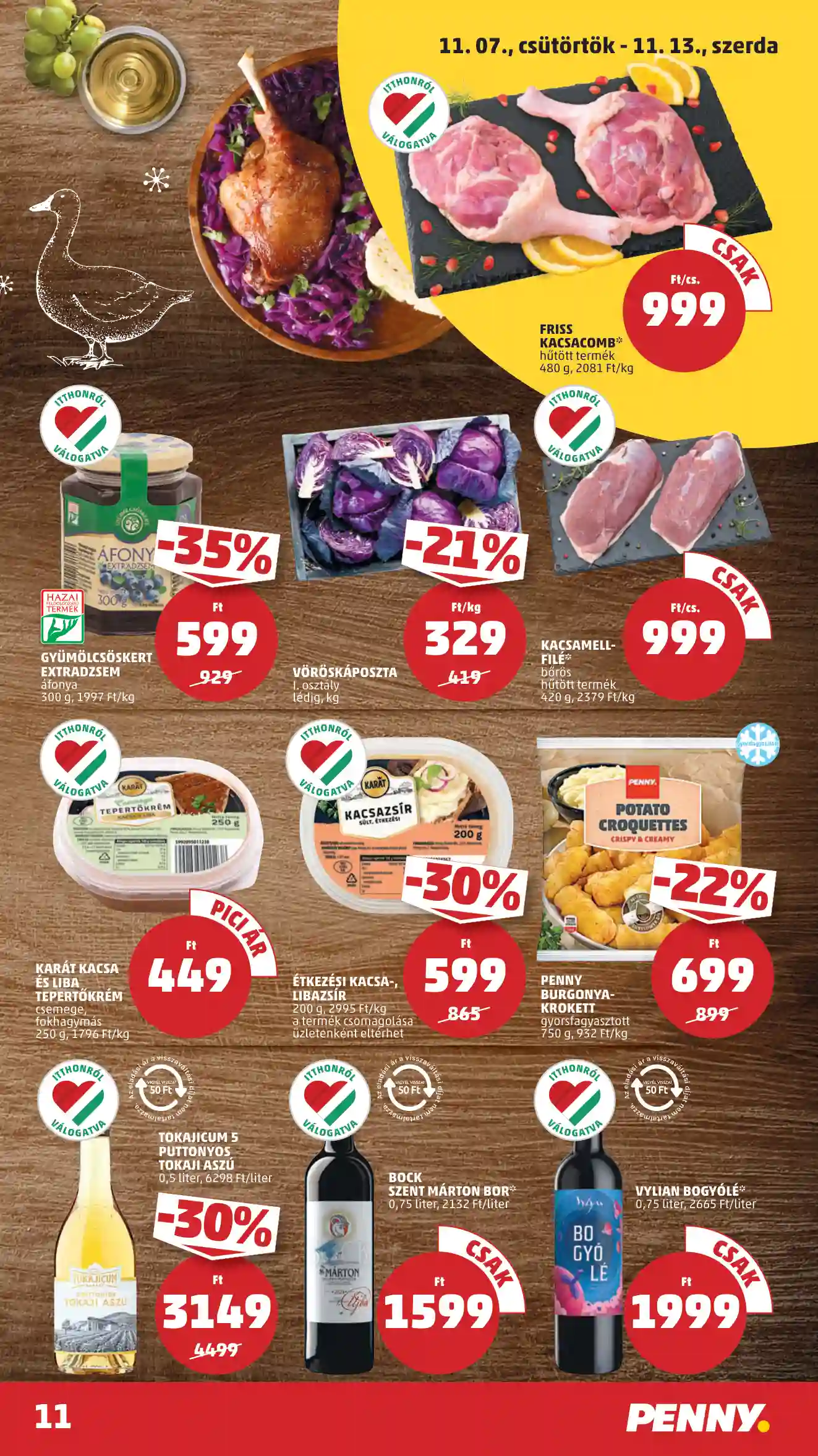 Penny akciós újság 45. hét (5 oldal)