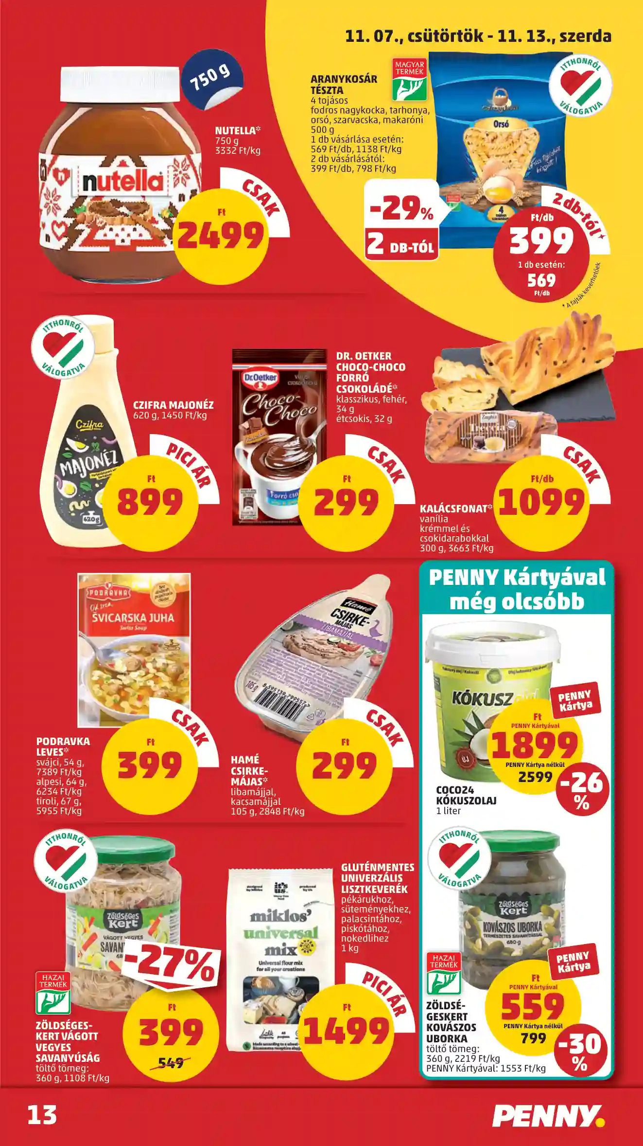Penny akciós újság 45. hét (9 oldal)