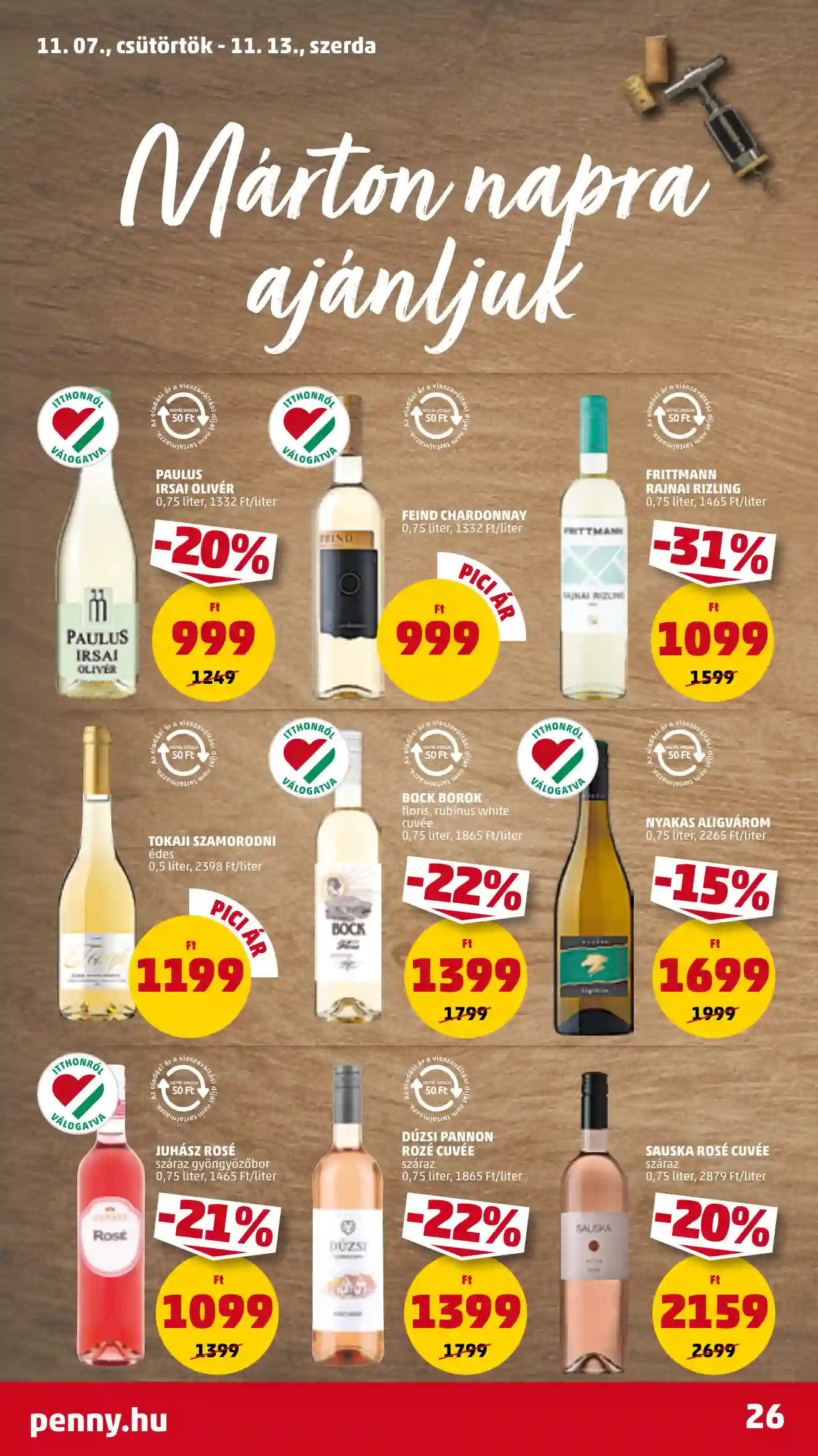 Penny akciós újság 45. hét (23 oldal)