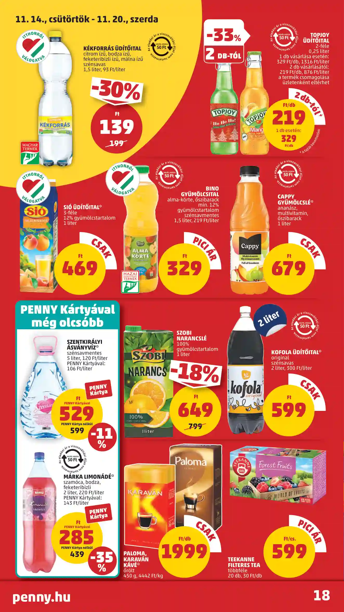 Penny akciós újság 46. hét (14 oldal)
