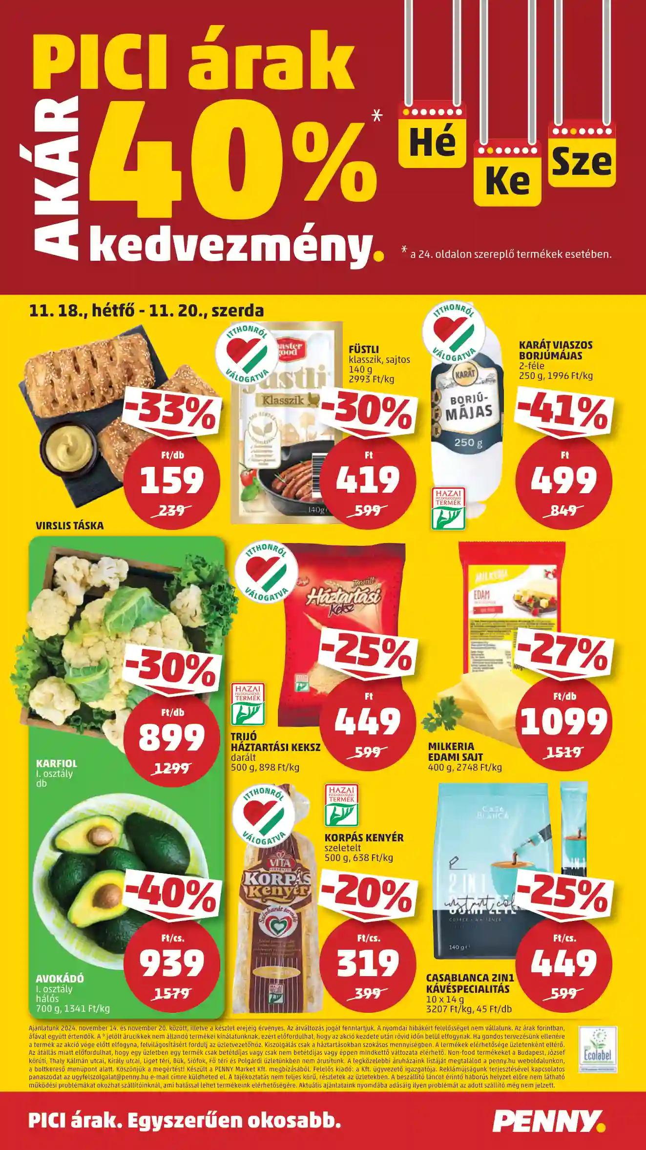 Penny akciós újság 46. hét (20 oldal)