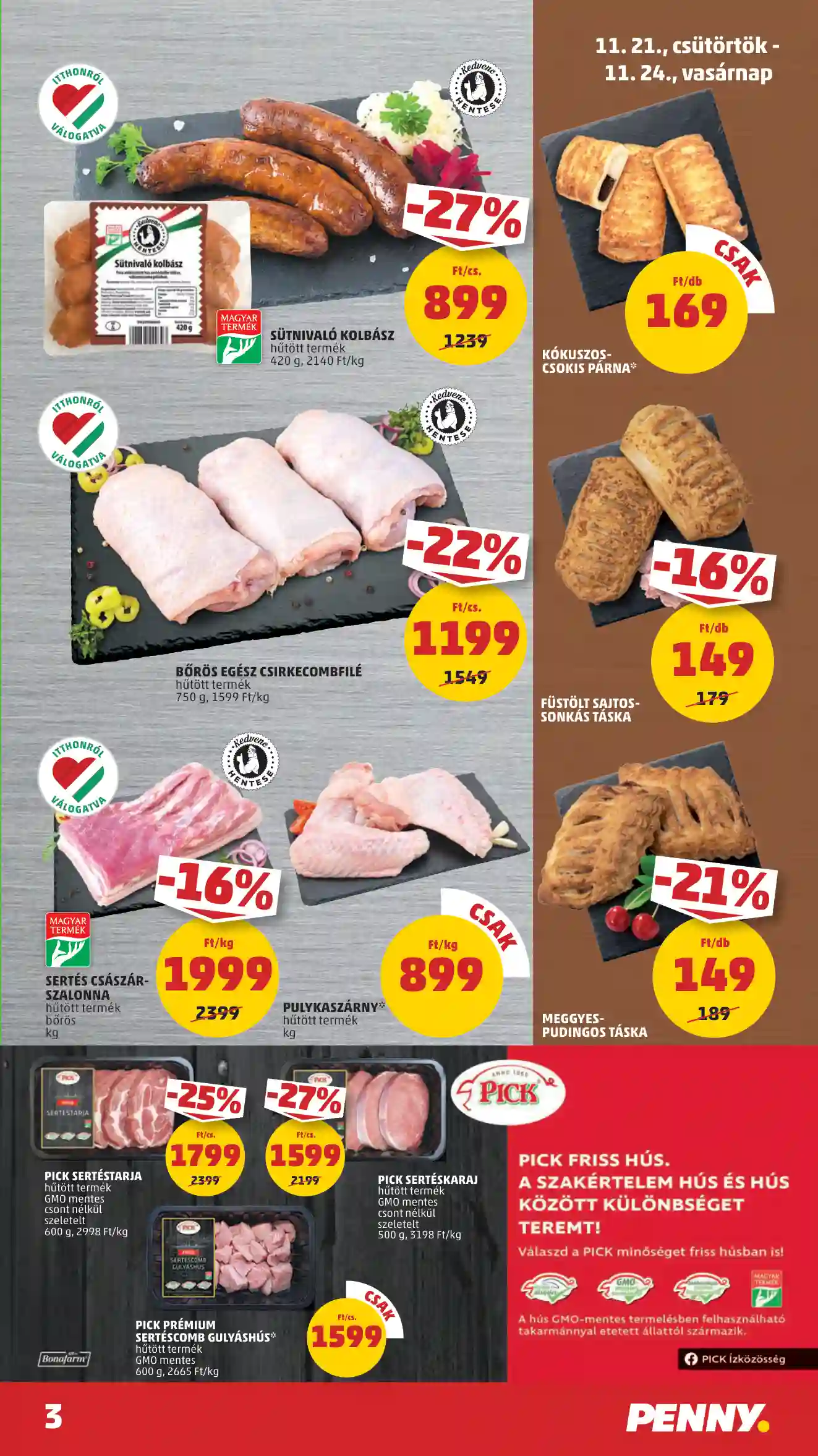 Penny akciós újság 47. hét (13 oldal)