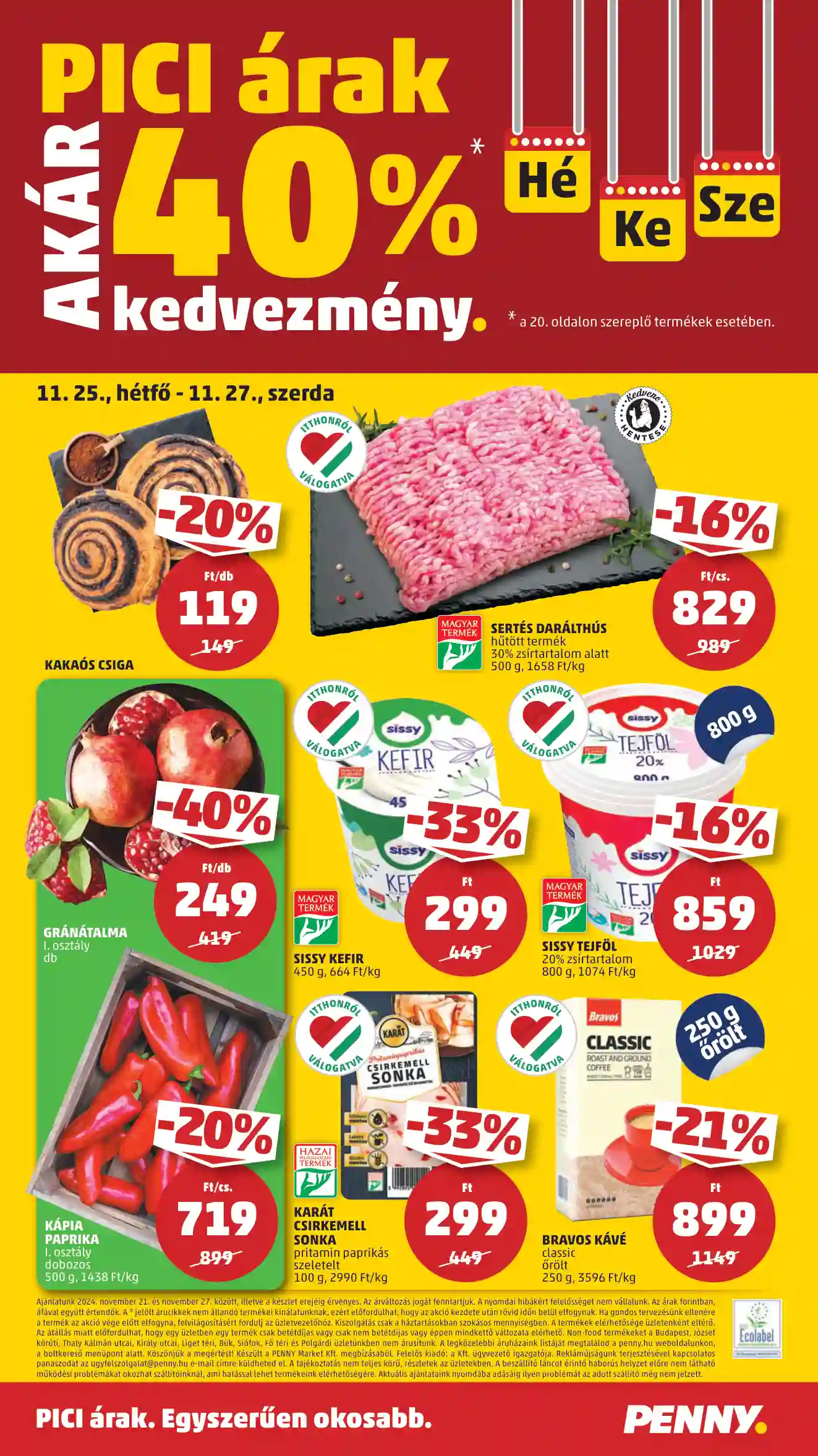 Penny akciós újság 47. hét (15 oldal)