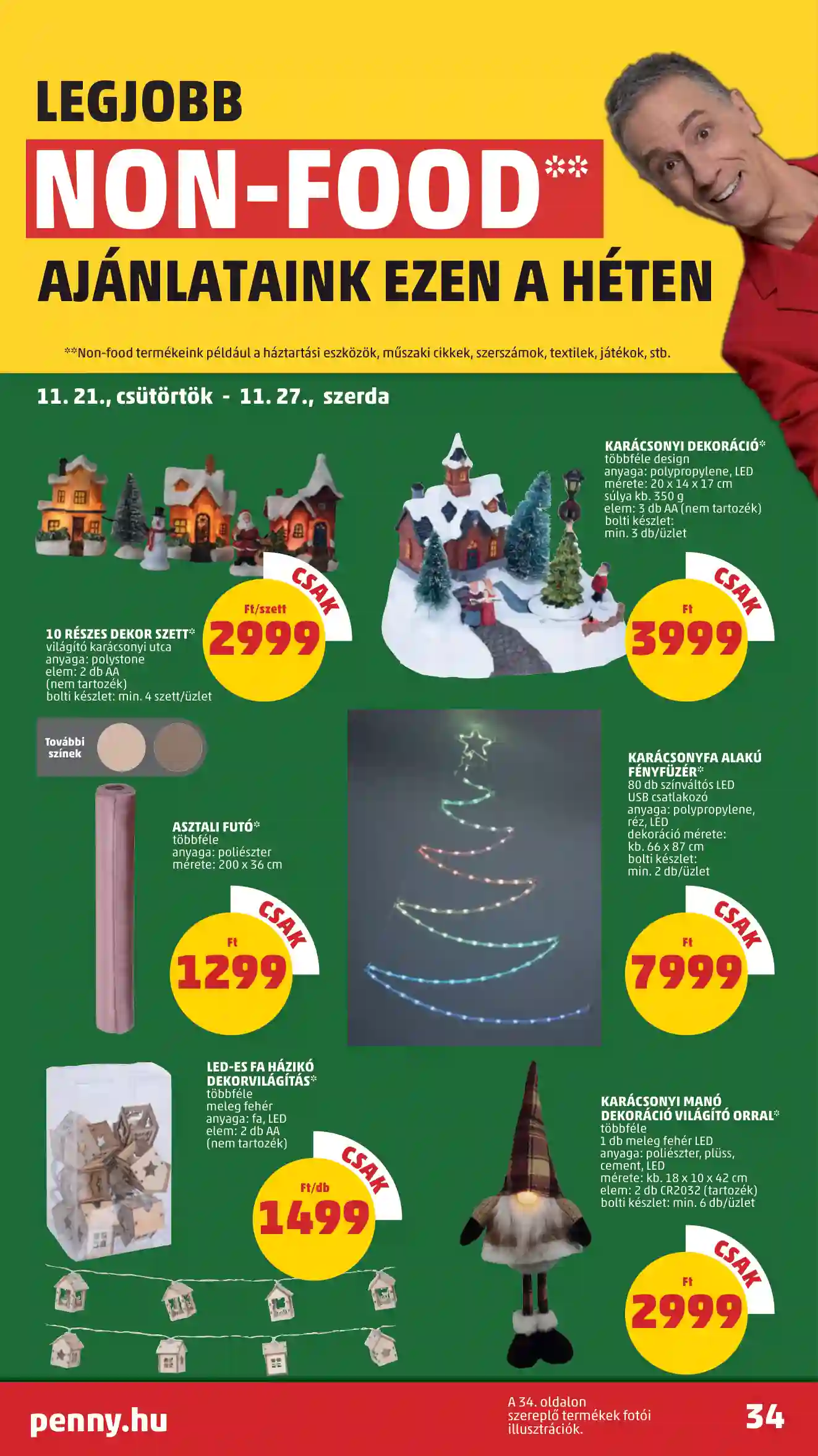 Penny akciós újság 47. hét (32 oldal)