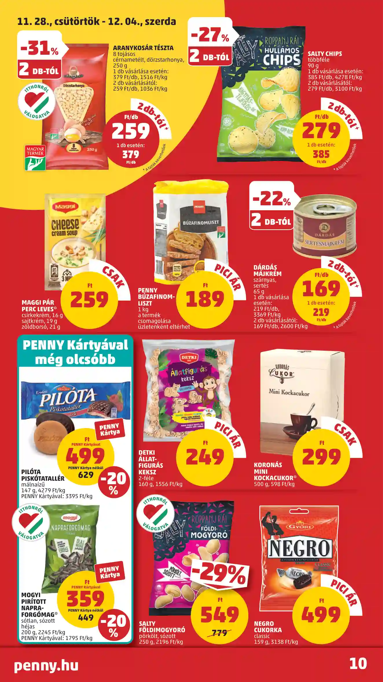 Penny akciós újság 48. hét (4 oldal)