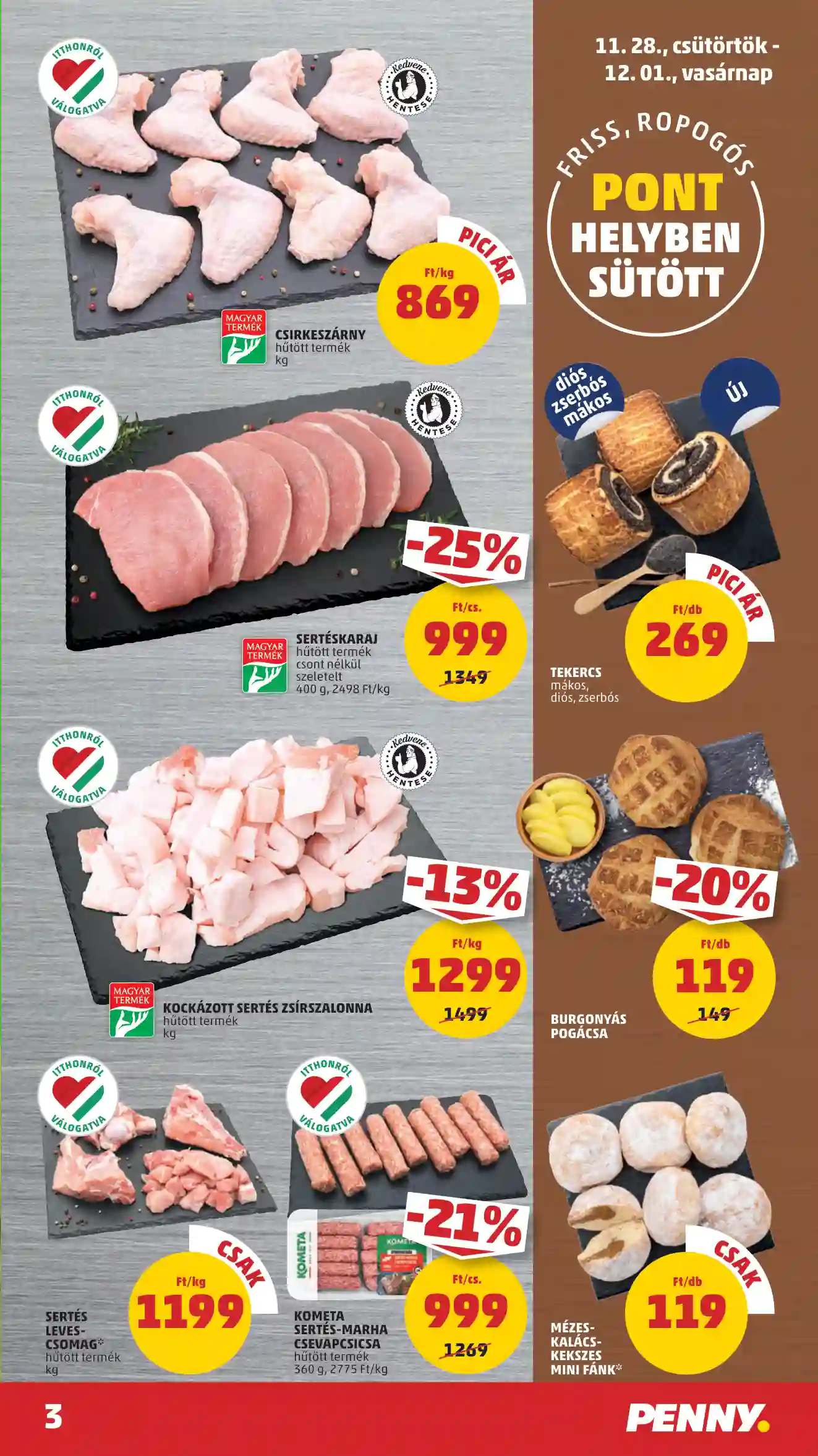 Penny akciós újság 48. hét (13 oldal)