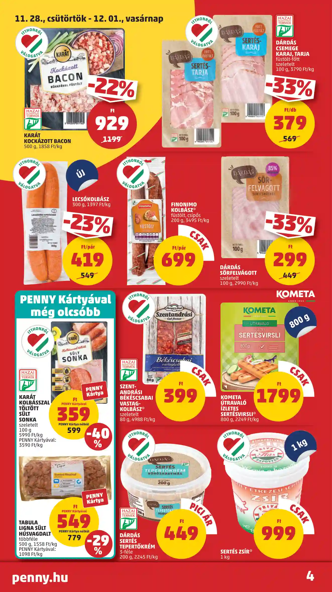 Penny akciós újság 48. hét (24 oldal)