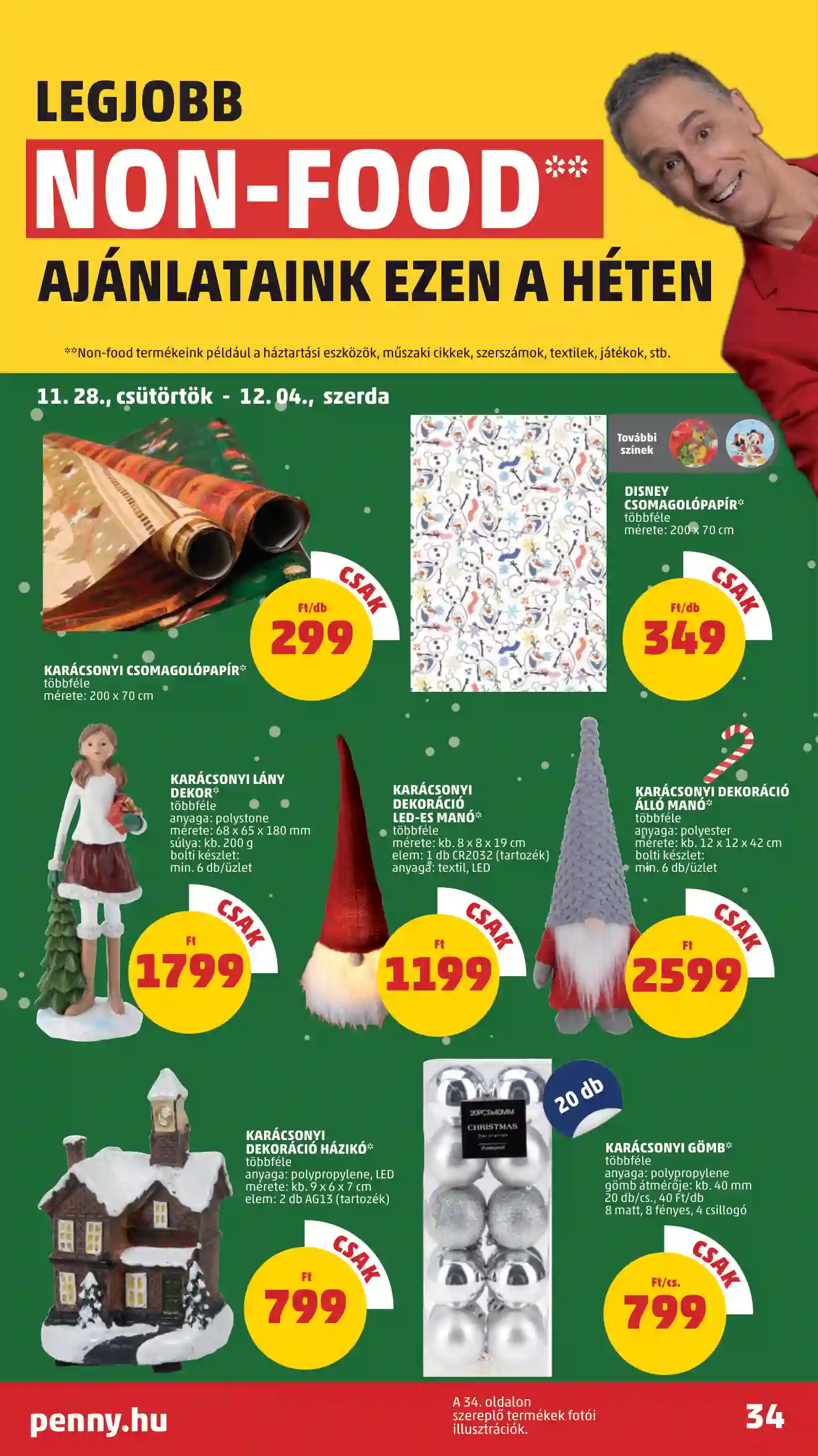 Penny akciós újság 48. hét (32 oldal)
