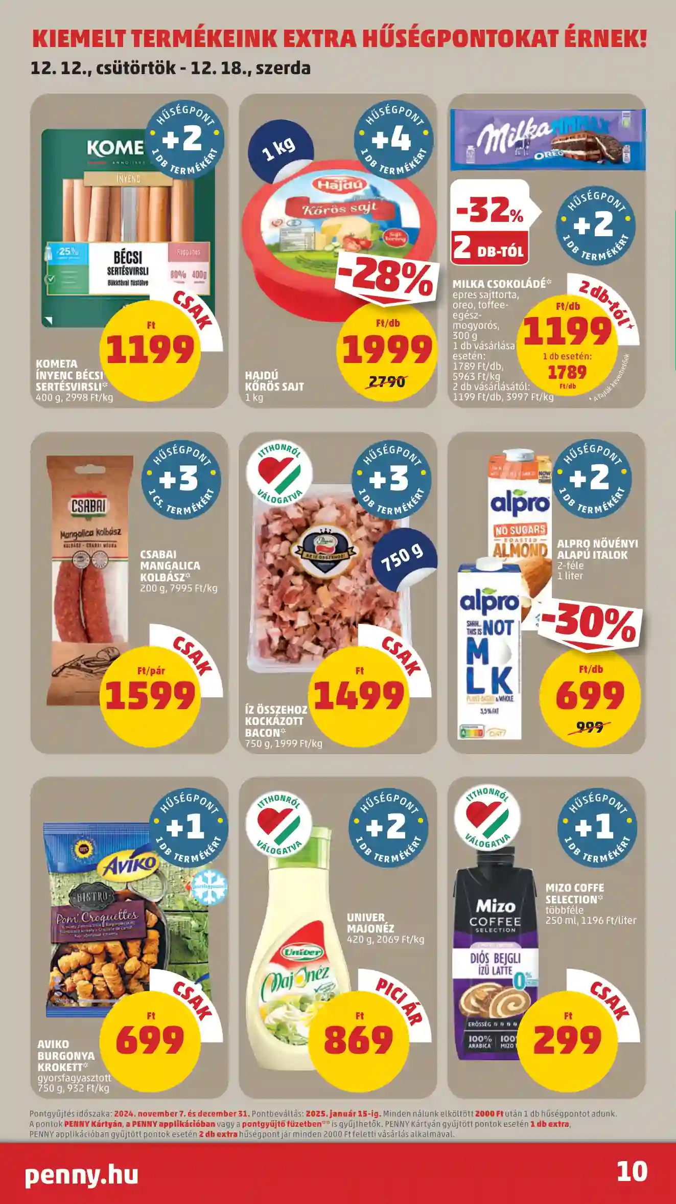 Penny akciós újság 50. hét (6 oldal)