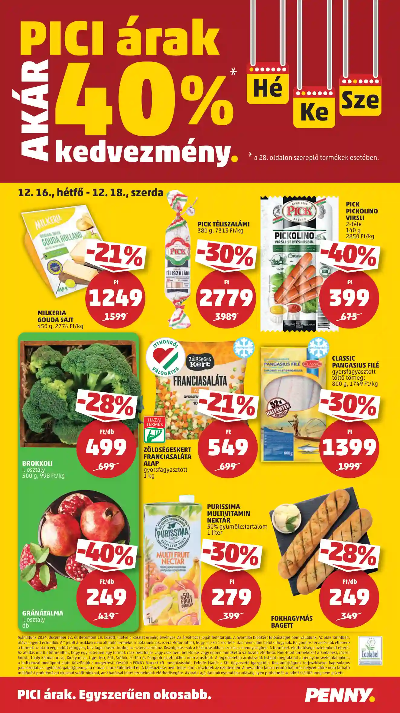 Penny akciós újság 50. hét (26 oldal)