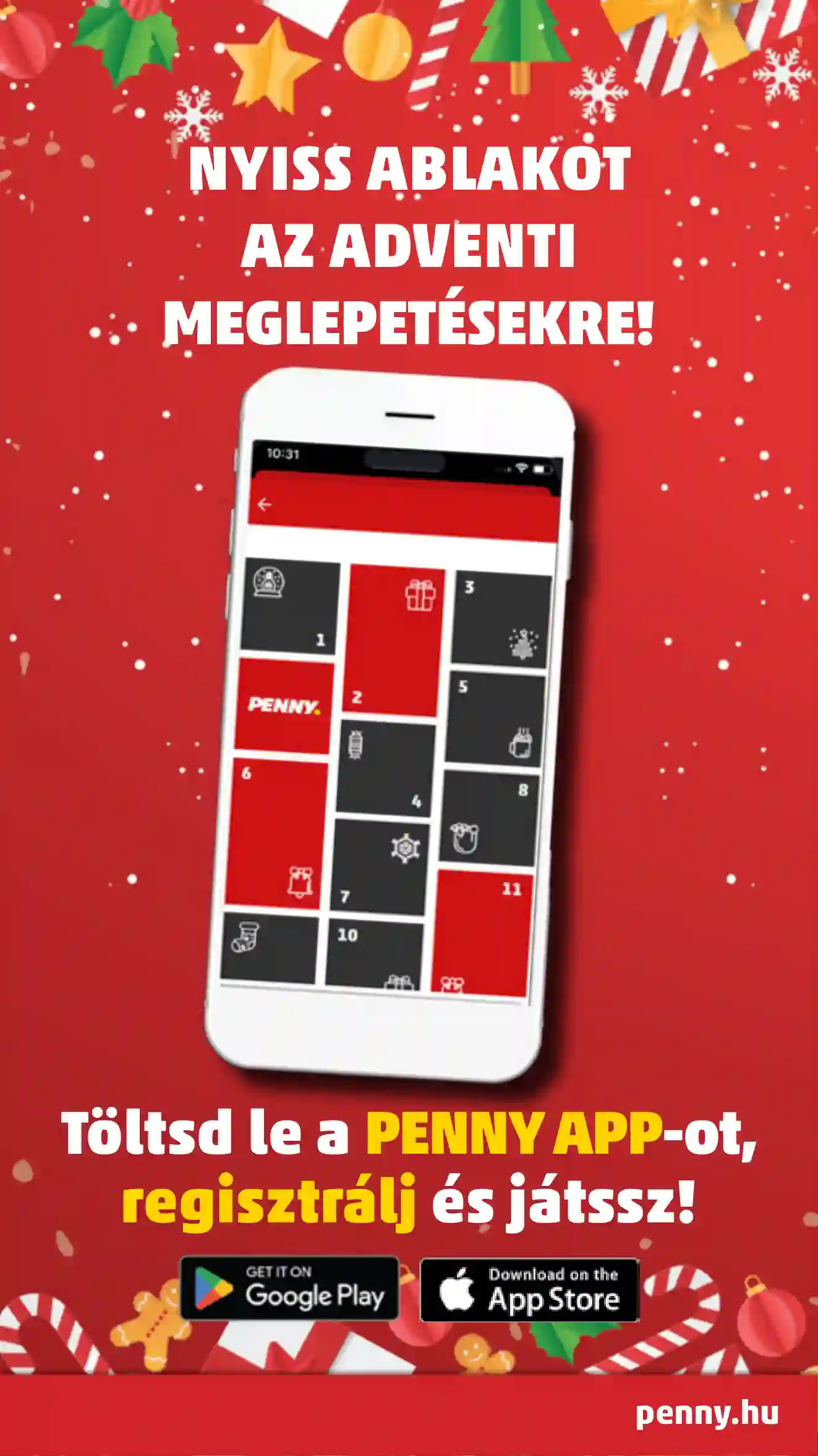 Penny akciós újság 50. hét (32 oldal)