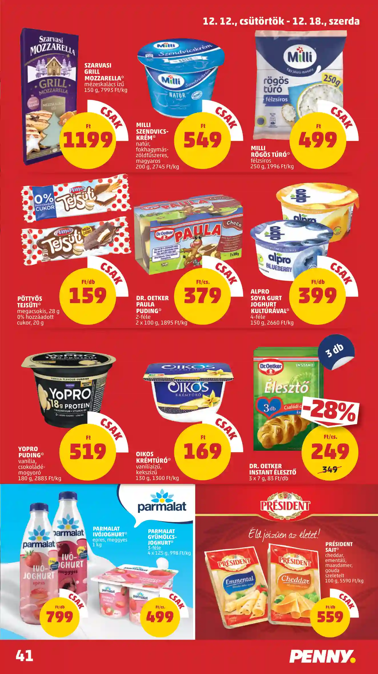 Penny akciós újság 50. hét (41 oldal)