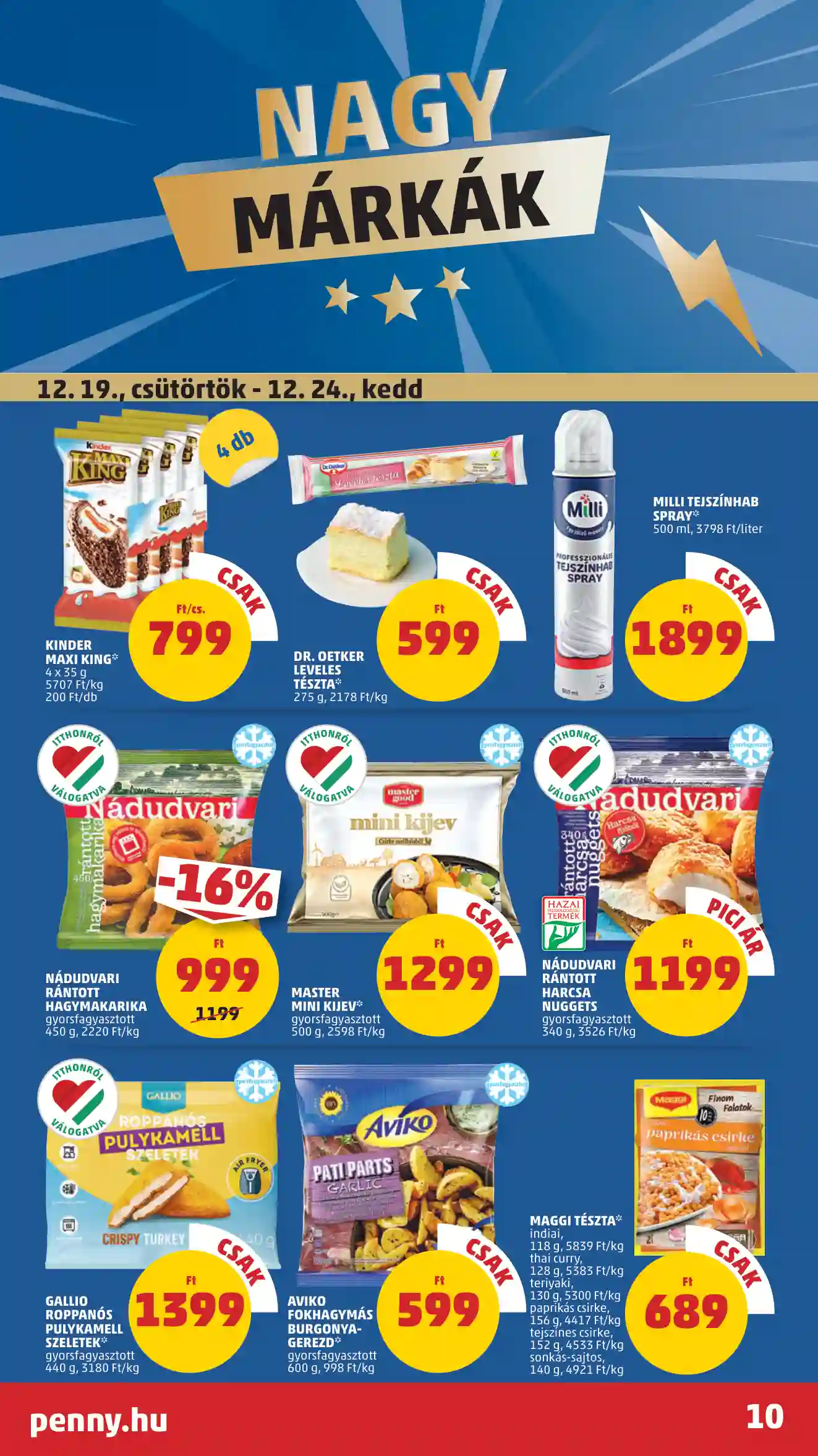 Penny akciós újság 51. hét (6 oldal)