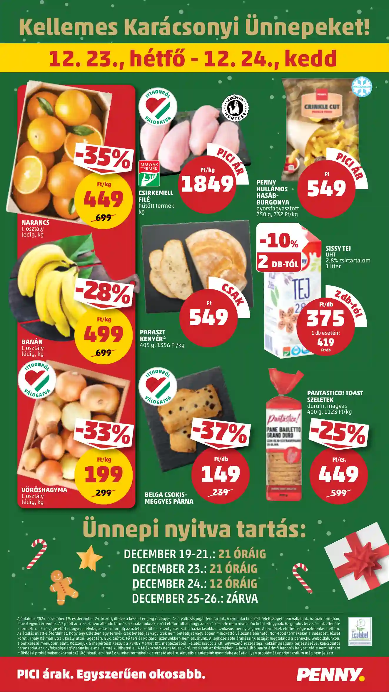 Penny akciós újság 51. hét (26 oldal)
