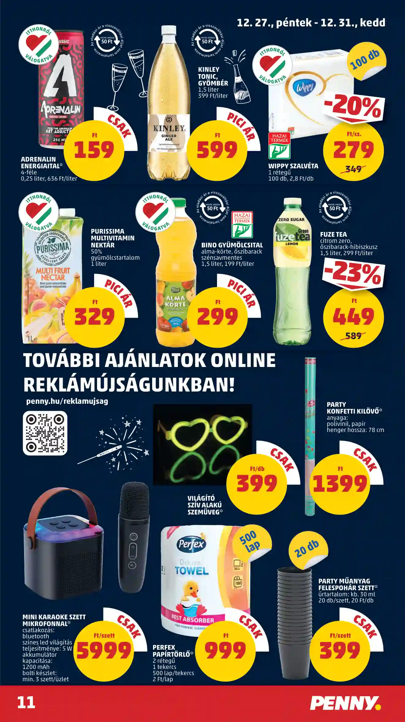 Penny akciós újság 52. hét (7 oldal)