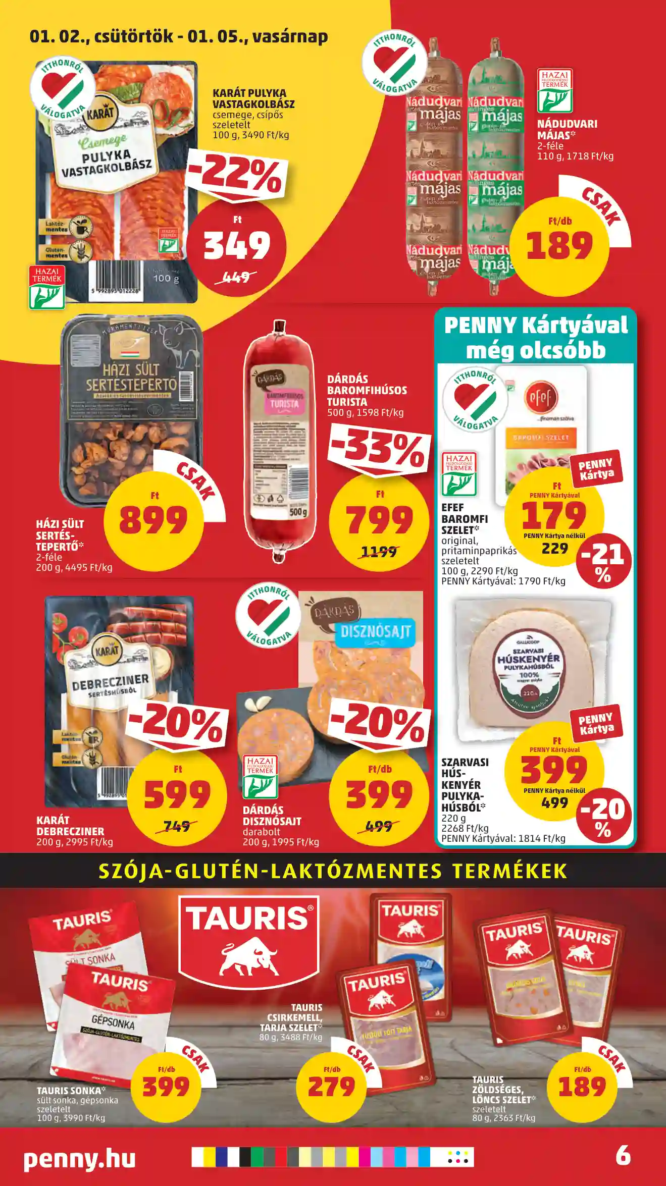 Penny akciós újság 1. hét (44 oldal)