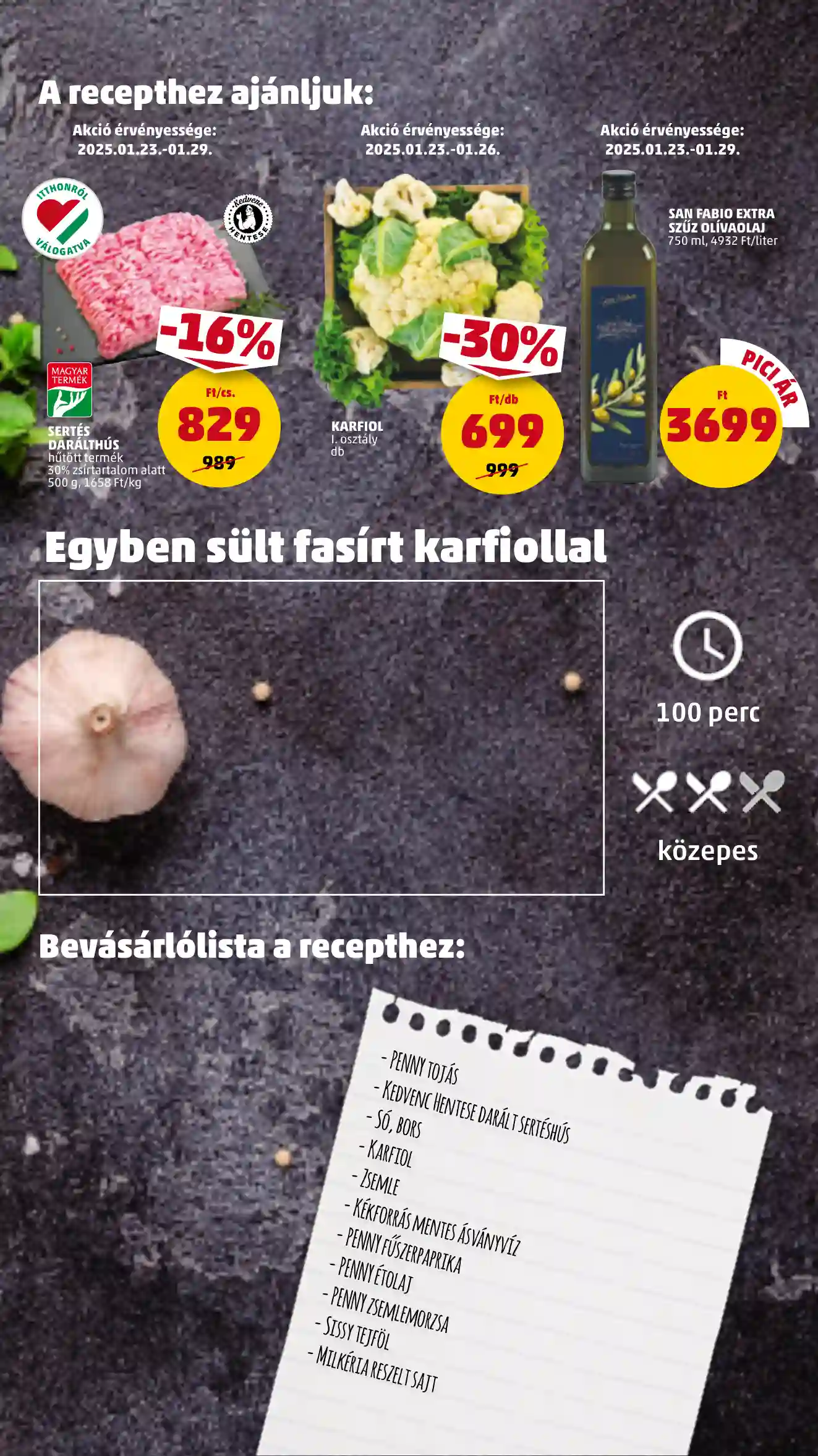Penny akciós újság 4. hét (7 oldal)