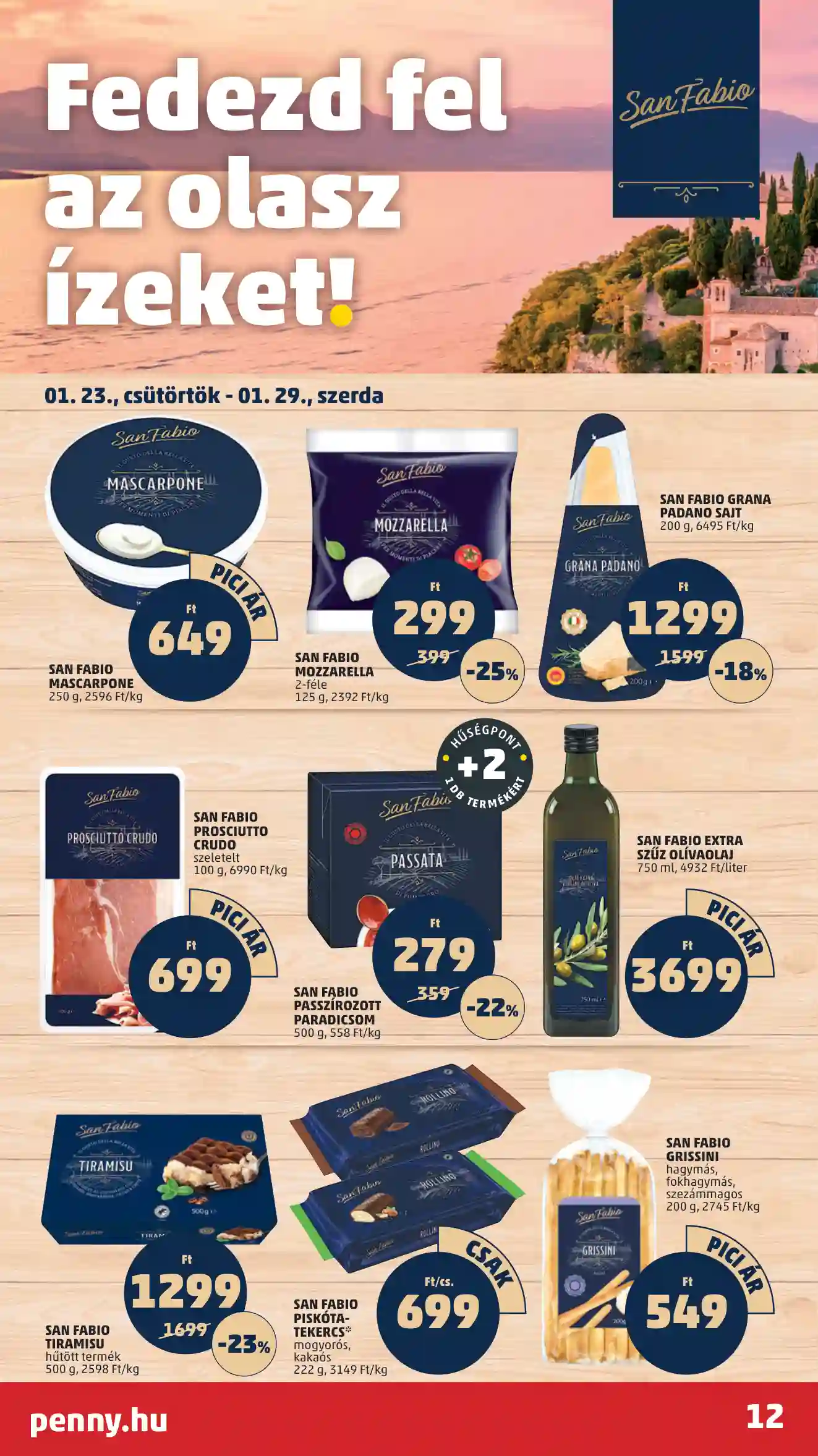 Penny akciós újság 4. hét (8 oldal)