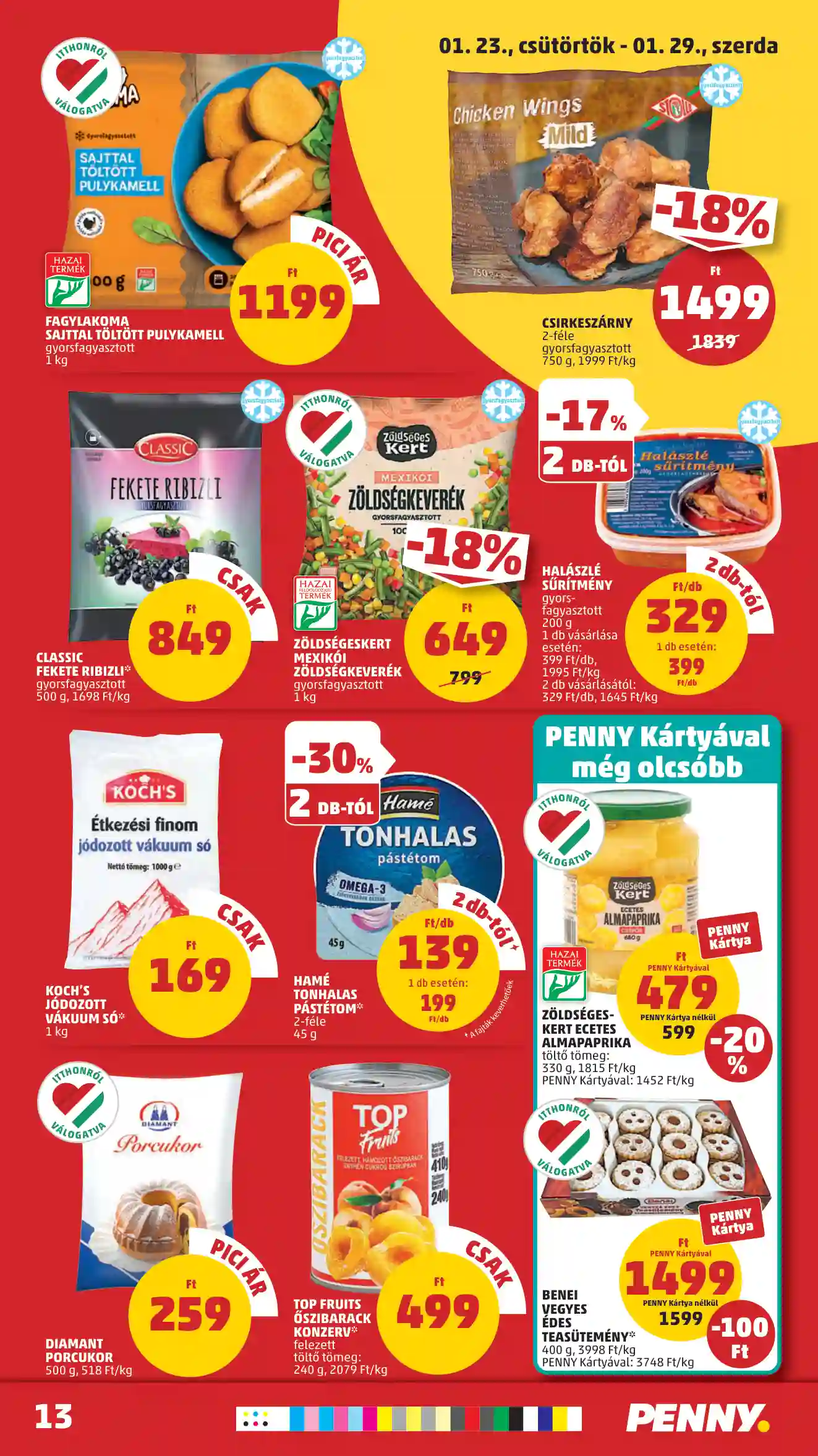 Penny akciós újság 4. hét (9 oldal)