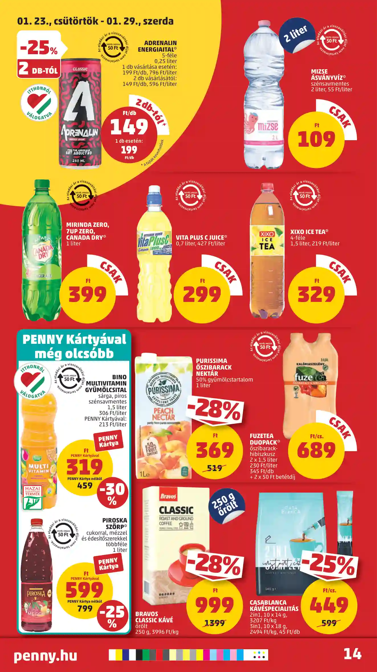 Penny akciós újság 4. hét (10 oldal)
