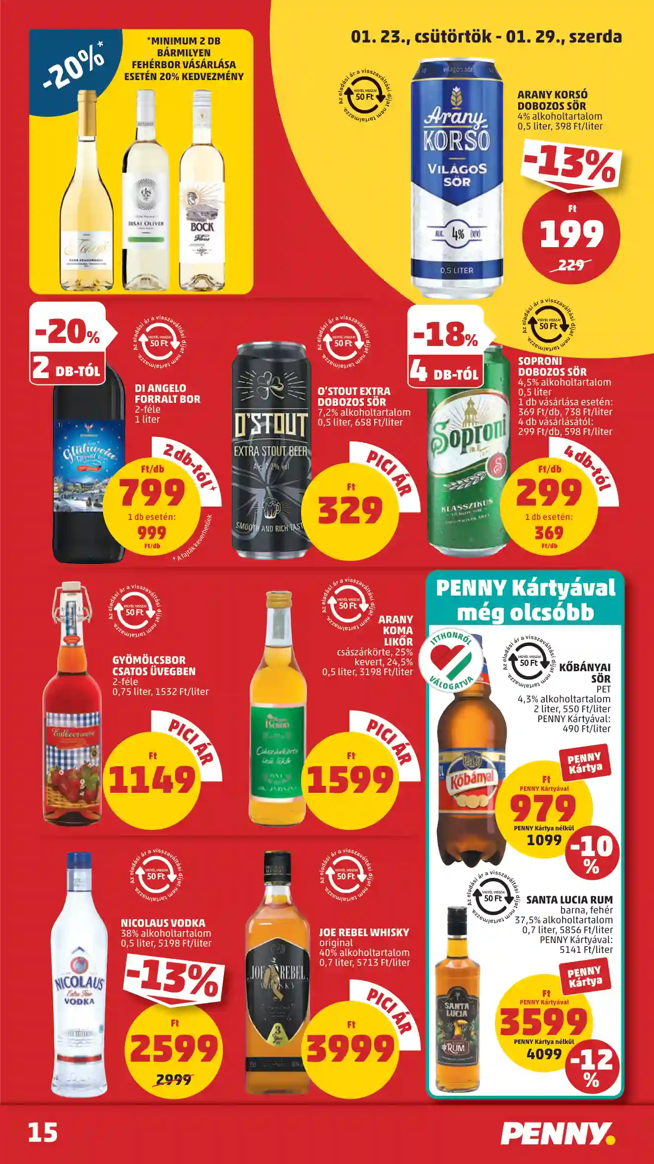 Penny akciós újság 4. hét (11 oldal)