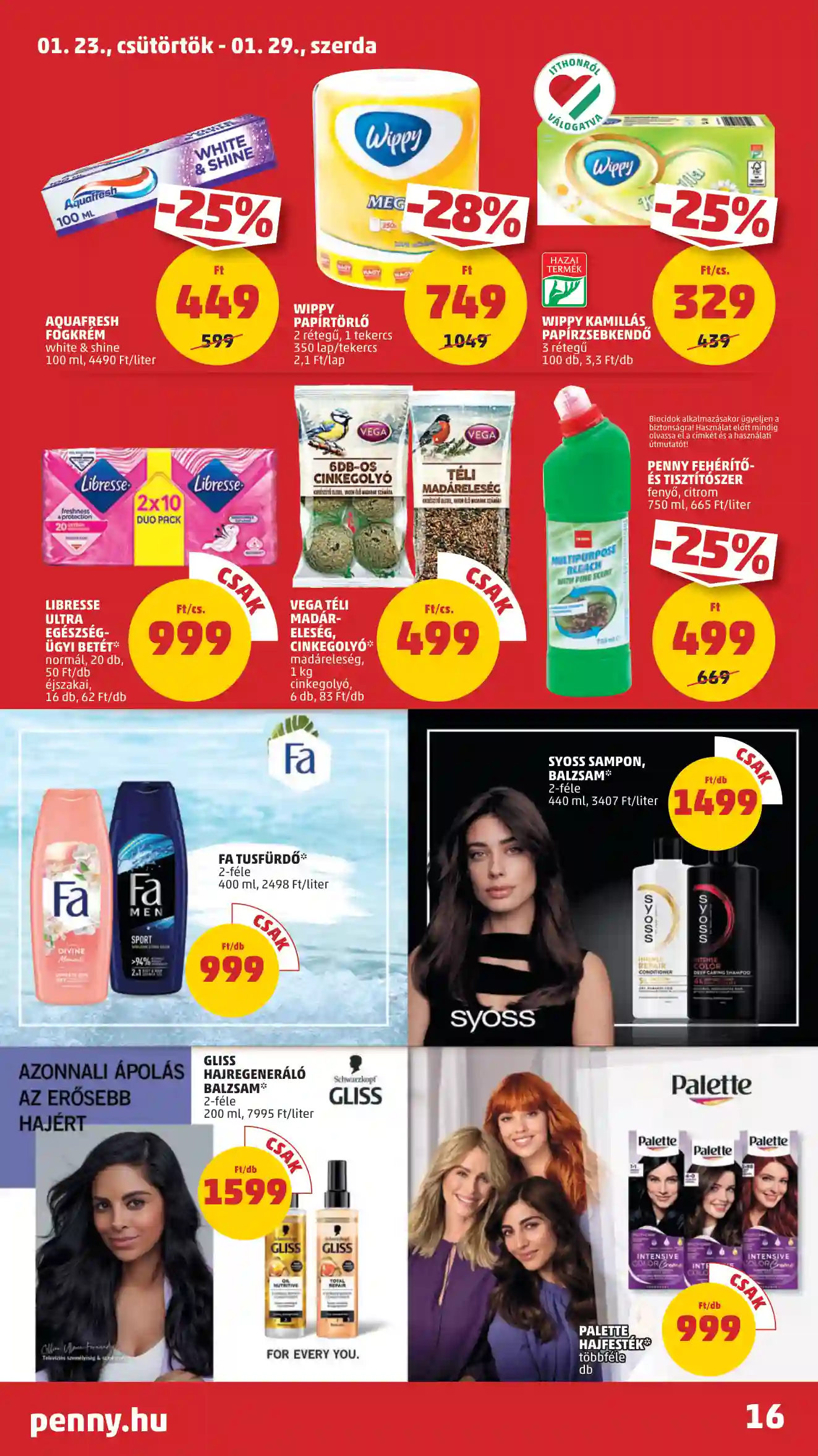 Penny akciós újság 4. hét (12 oldal)
