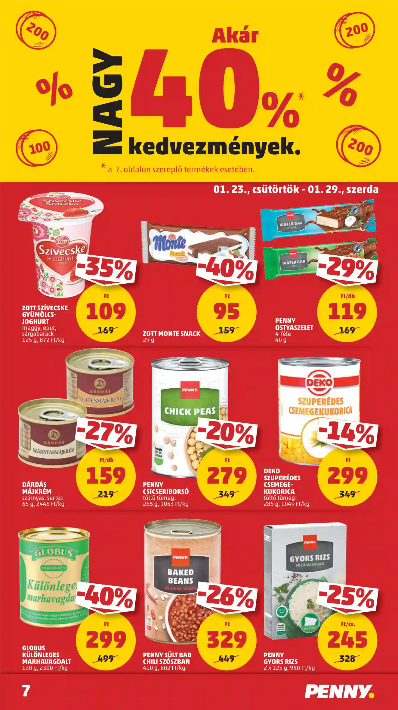 Penny akciós újság 4. hét (40 oldal)