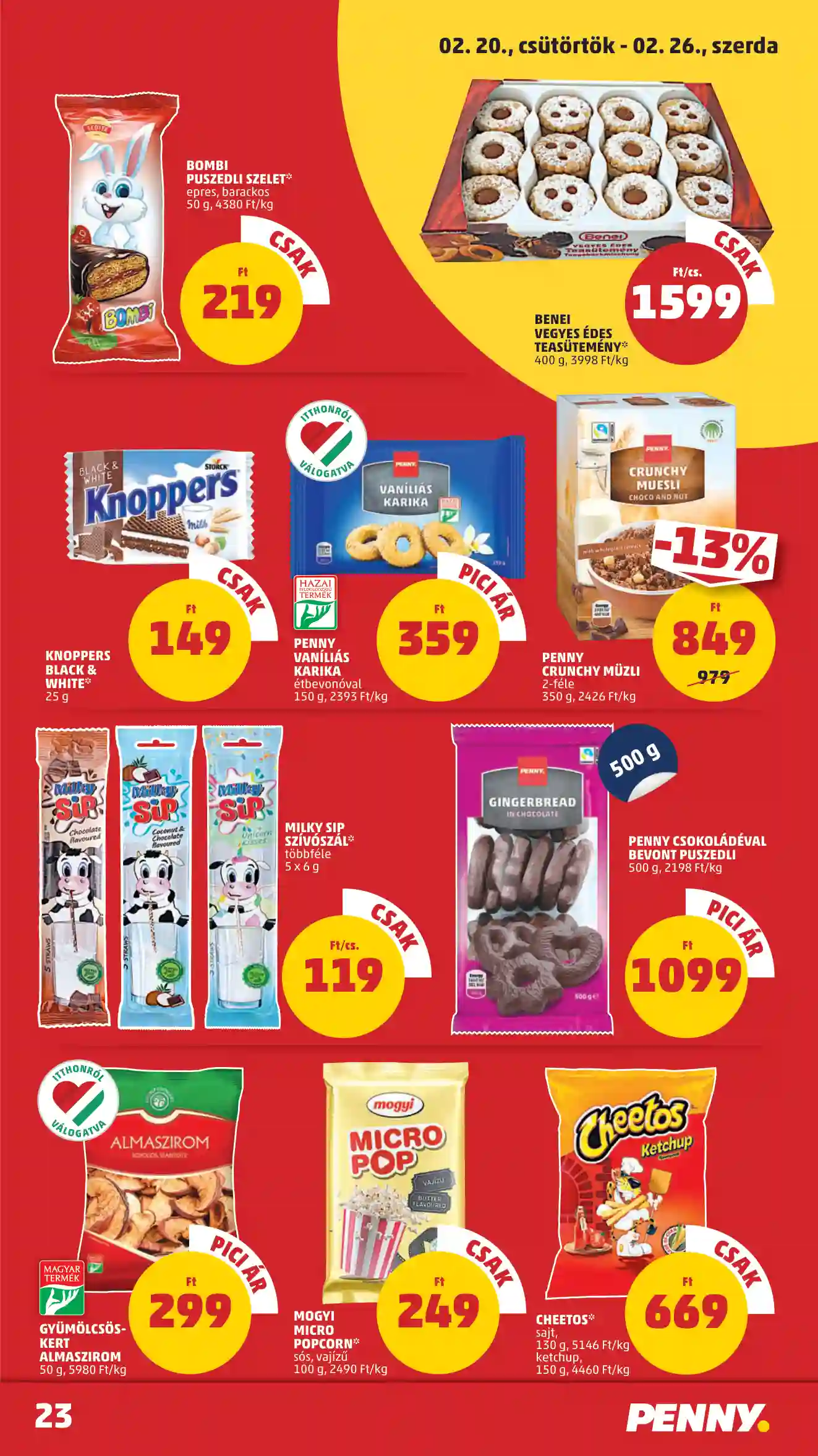 Penny akciós újság 8. hét (20 oldal)