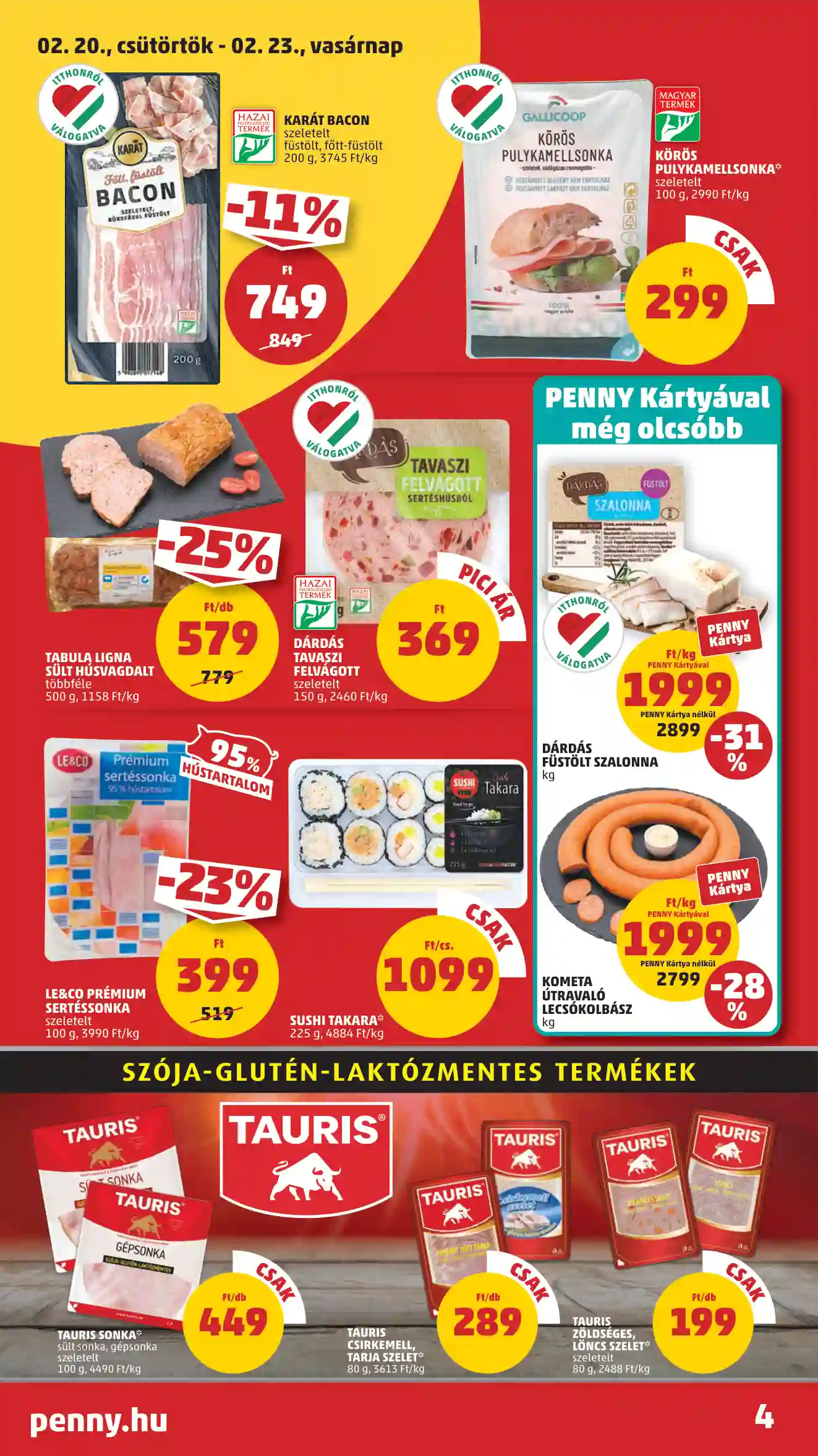 Penny akciós újság 8. hét (35 oldal)