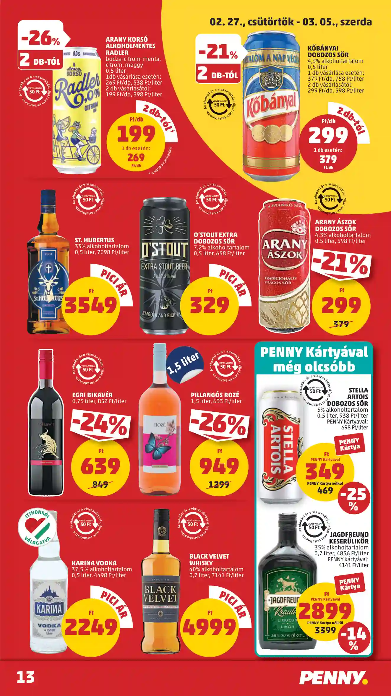 Penny akciós újság 9. hét (9 oldal)