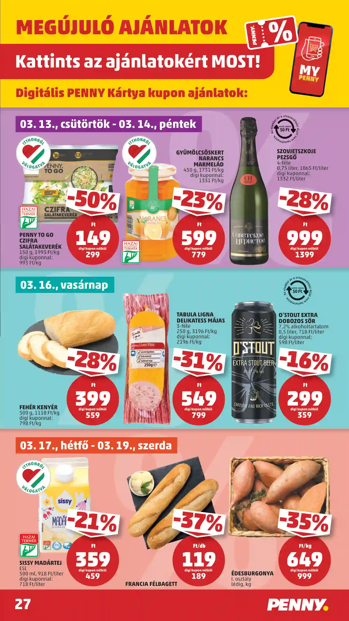 Penny akciós újság 11. hét (25 oldal)