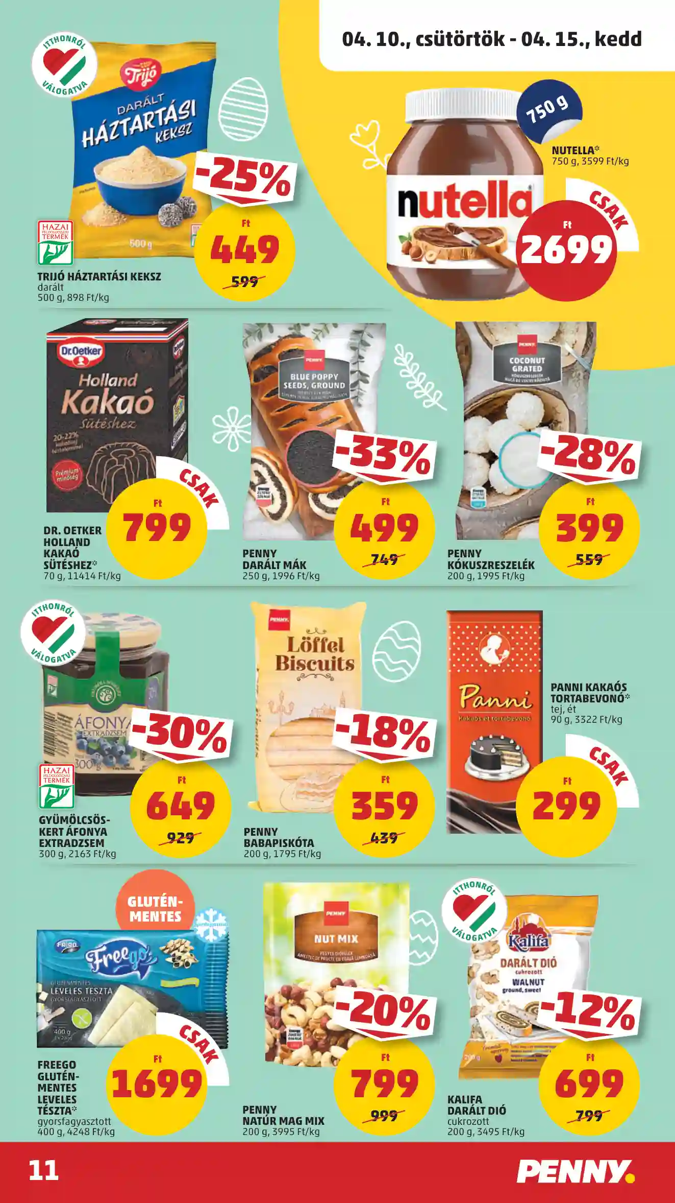 Penny akciós újság 15. hét (7 oldal)