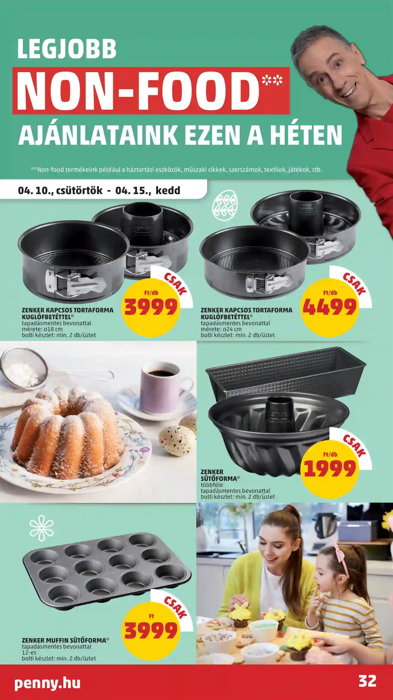 Penny akciós újság 15. hét (30 oldal)