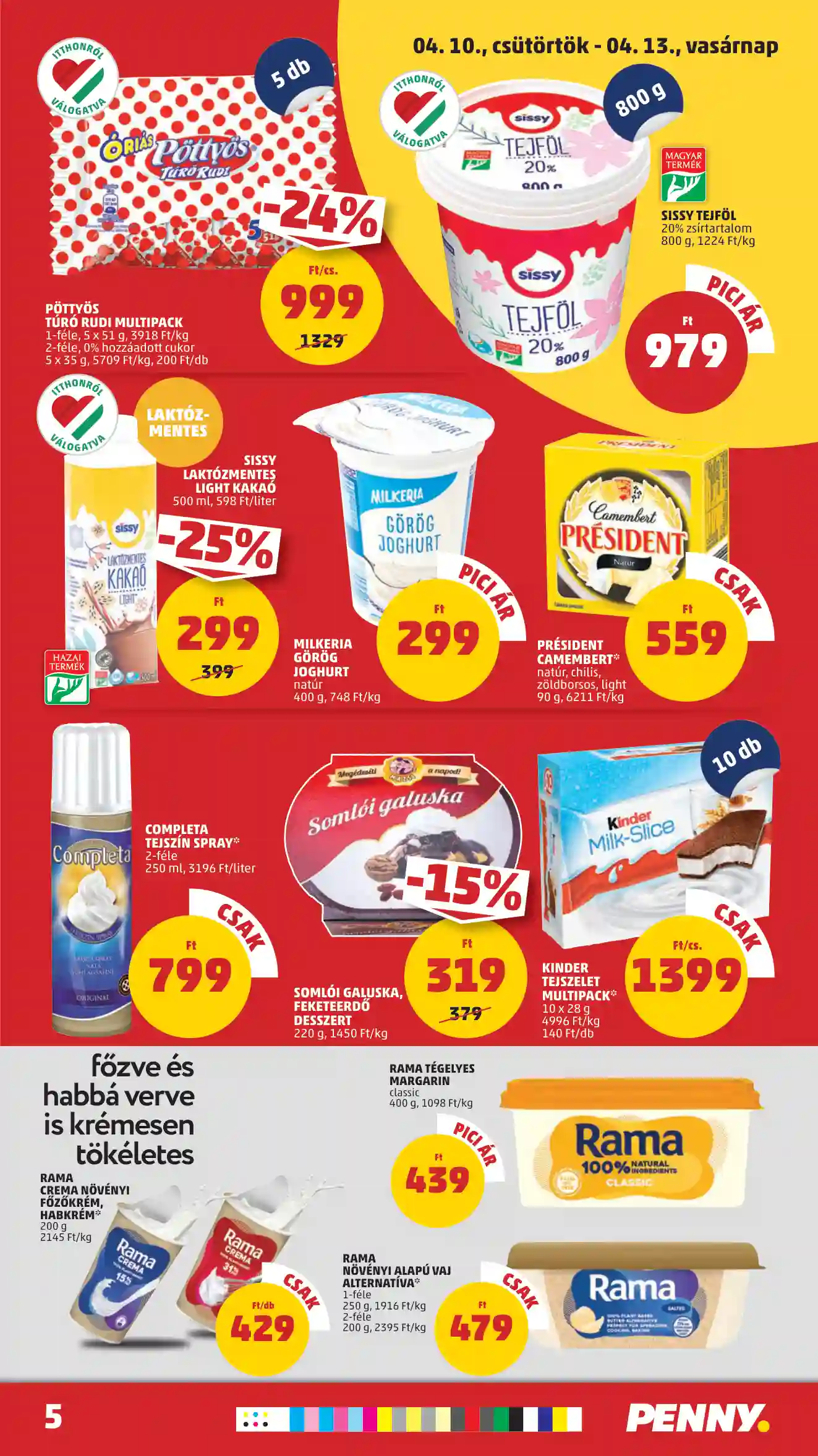 Penny akciós újság 15. hét (41 oldal)