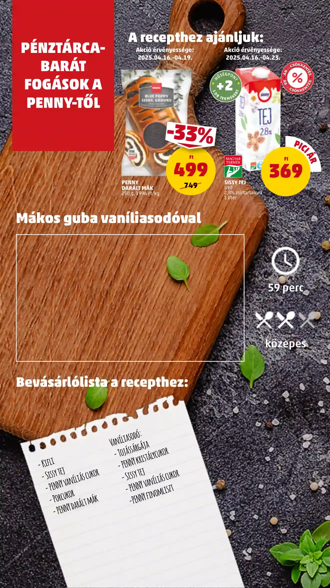 Penny akciós újság 16. hét (6 oldal)