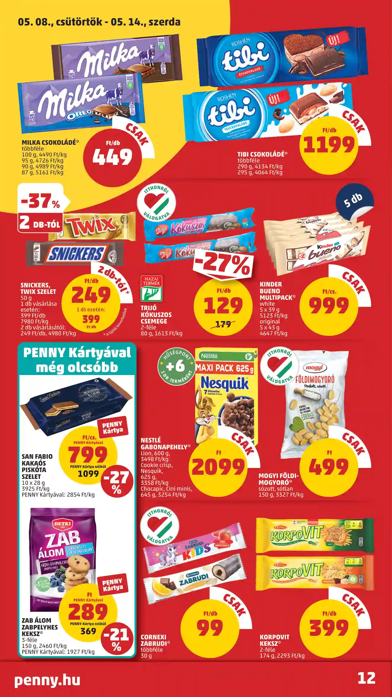 Penny akciós újság 19. hét (8 oldal)