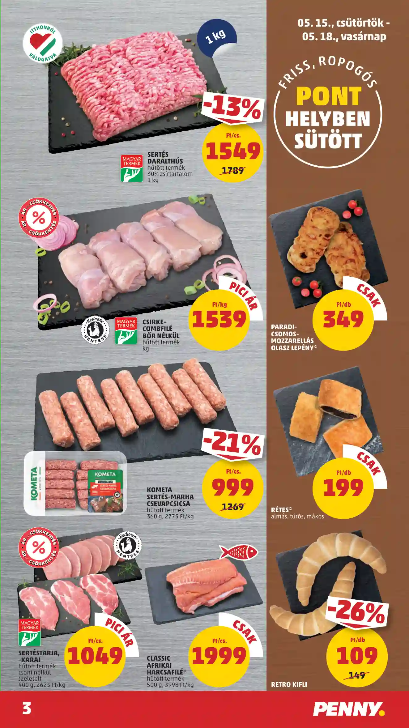 Penny akciós újság 20. hét (13 oldal)