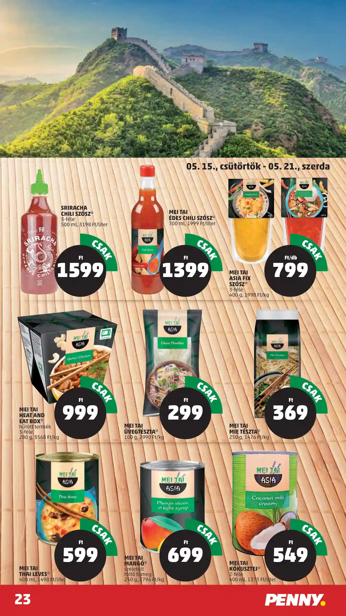 Penny akciós újság 20. hét (20 oldal)