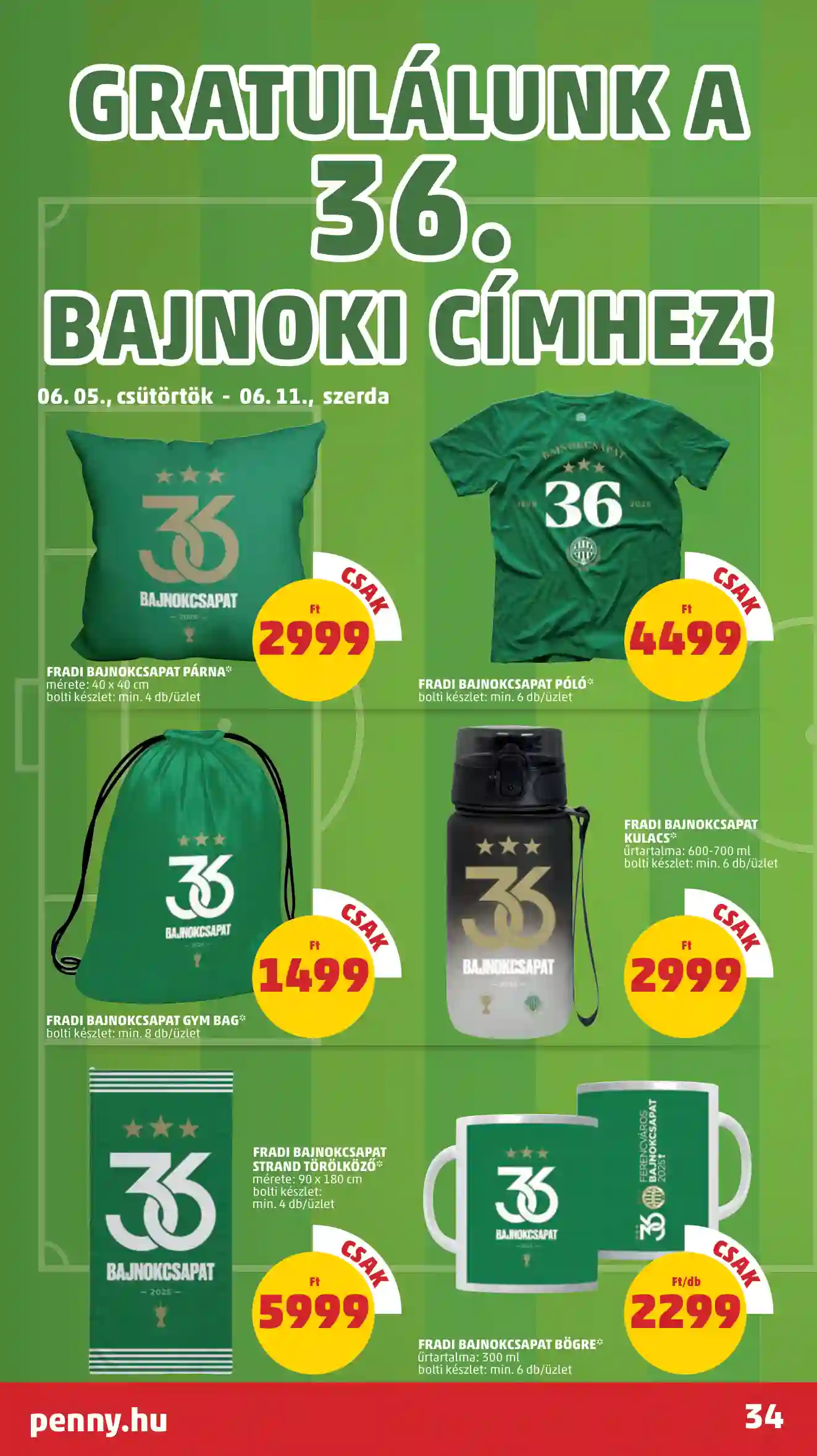 Penny akciós újság 23. hét (34 oldal)