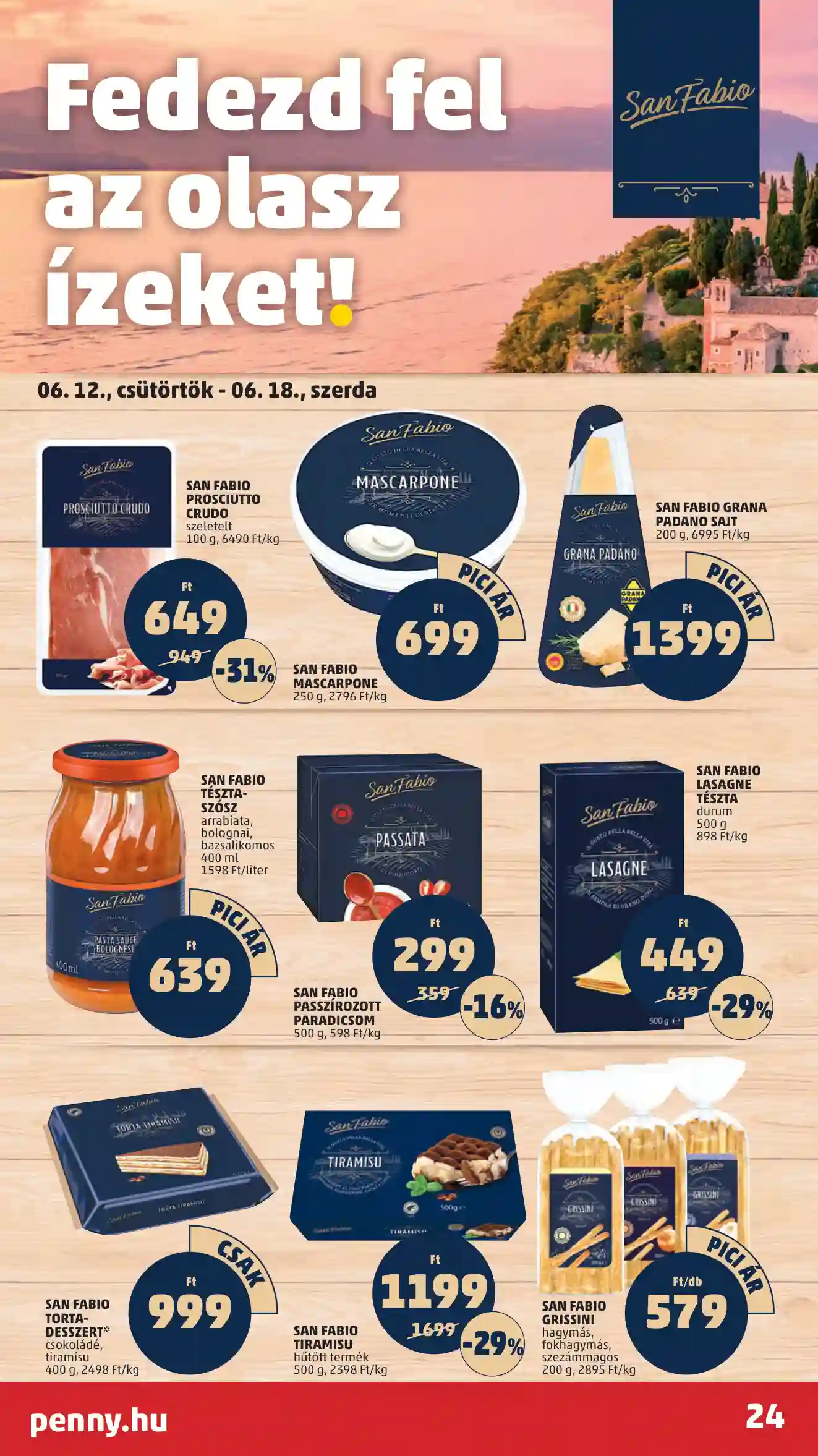 Penny akciós újság 24. hét (21 oldal)