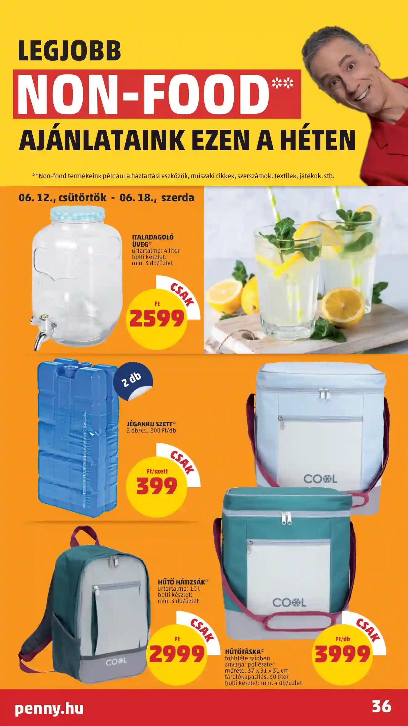 Penny akciós újság 24. hét (34 oldal)