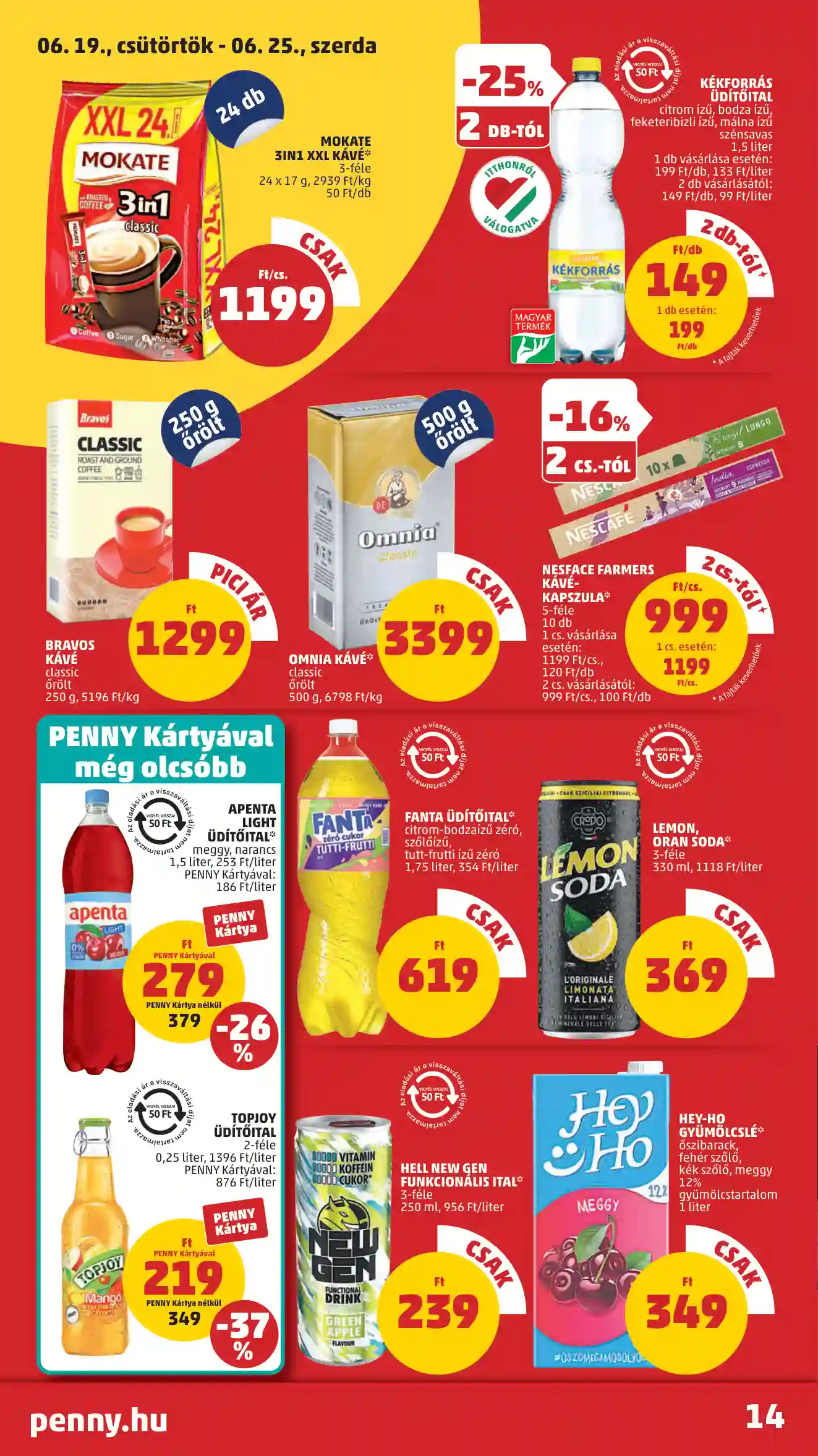 Penny akciós újság 25. hét (9 oldal)