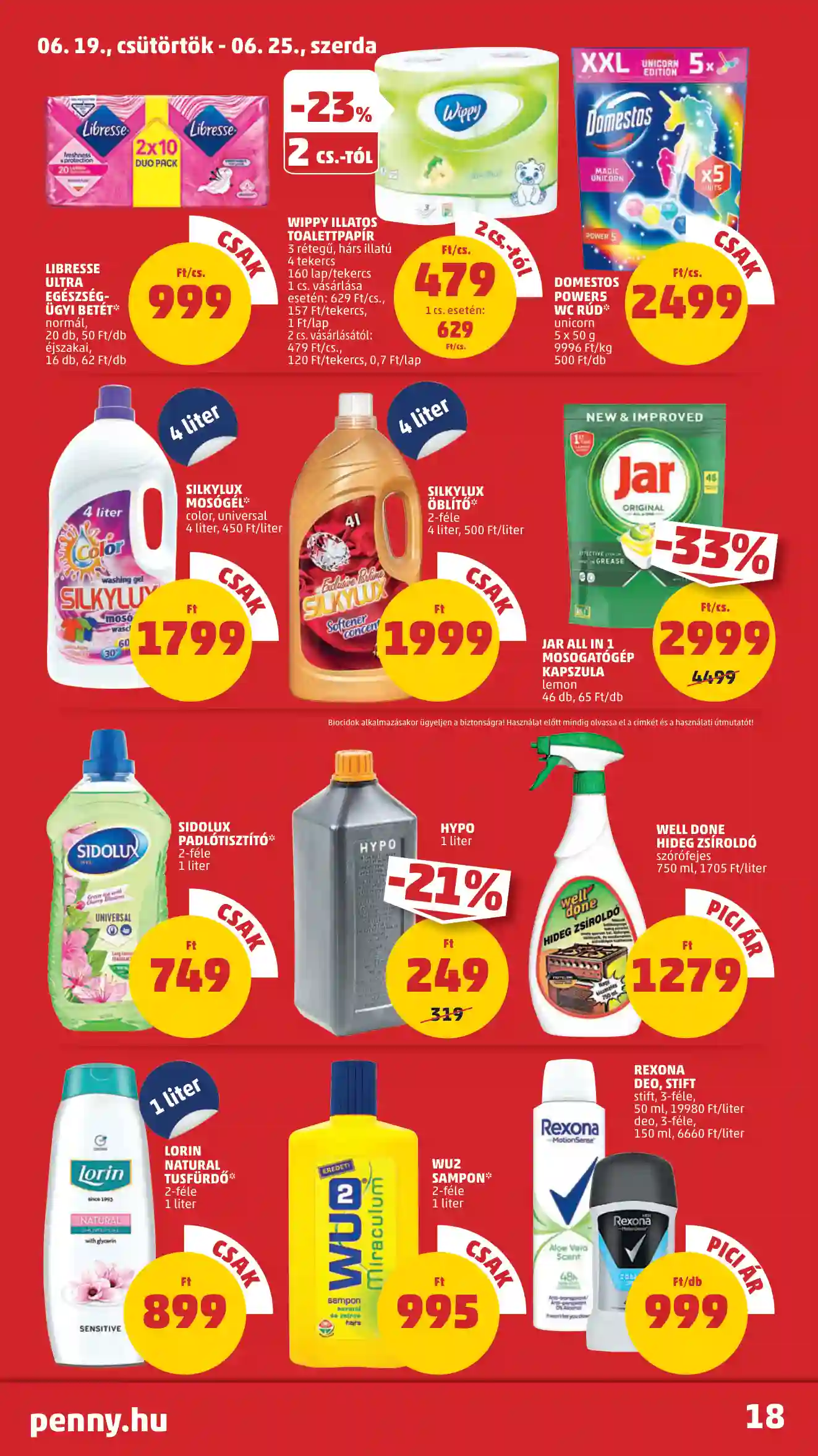 Penny akciós újság 25. hét (14 oldal)