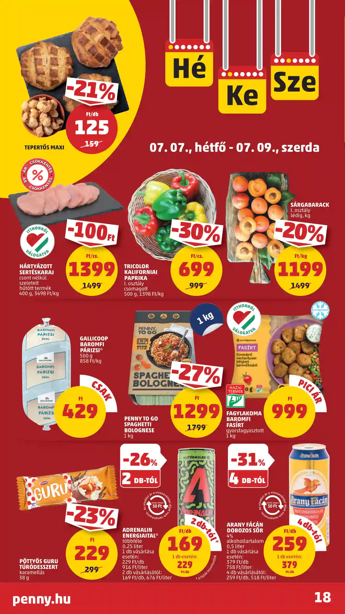 Penny akciós újság 27. hét (15 oldal)
