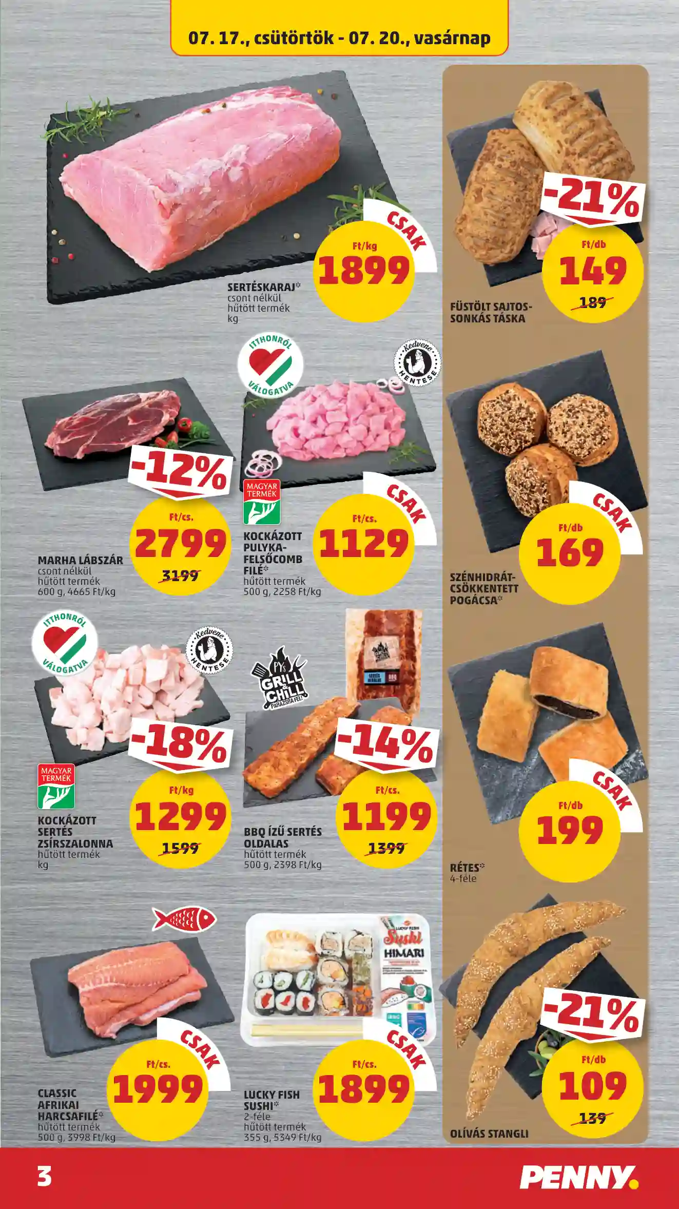 Penny akciós újság 29. hét (13 oldal)