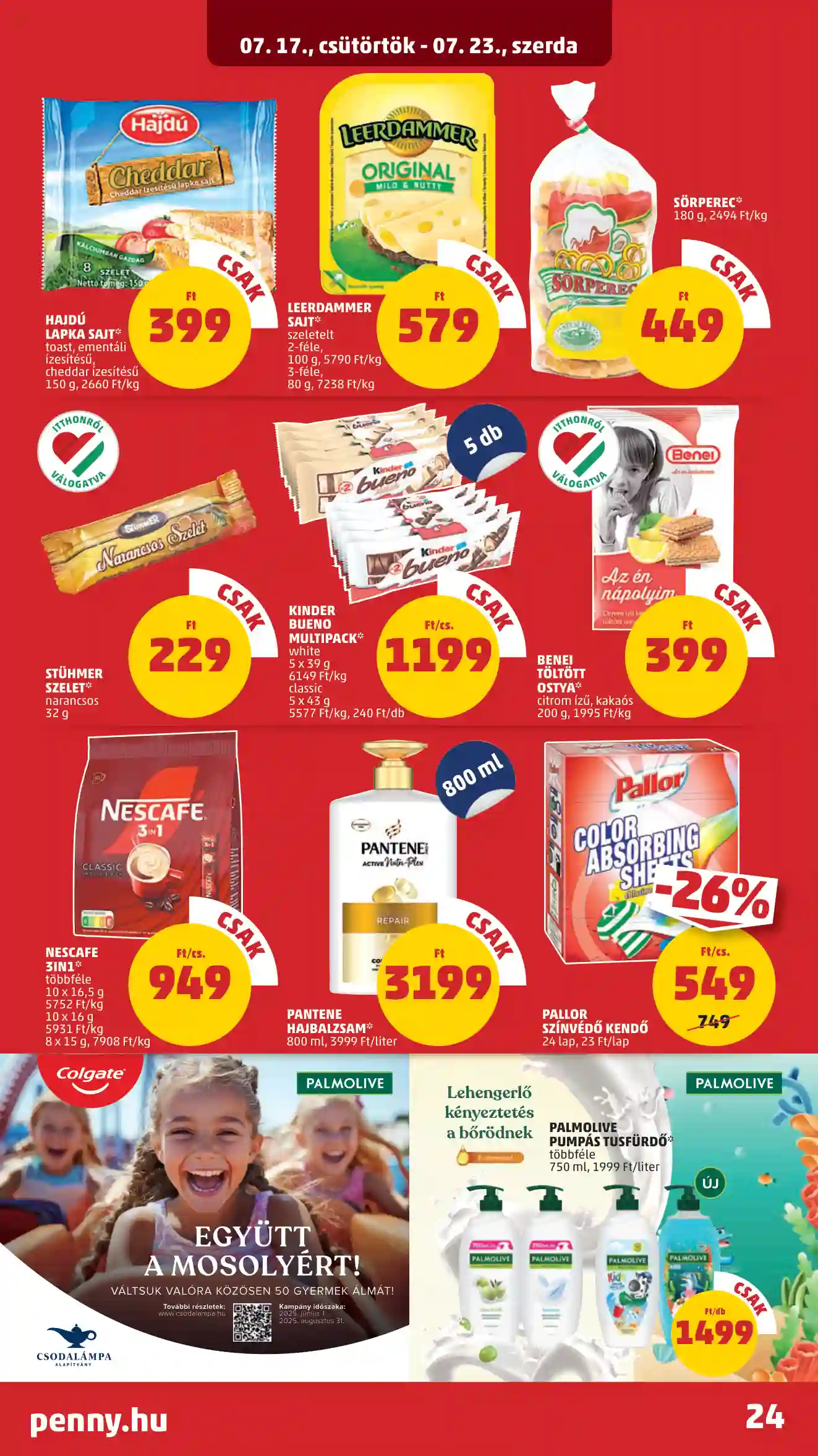 Penny akciós újság 29. hét (17 oldal)