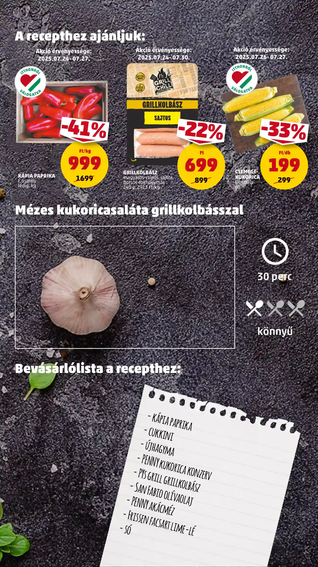 Penny akciós újság 30. hét (3 oldal)