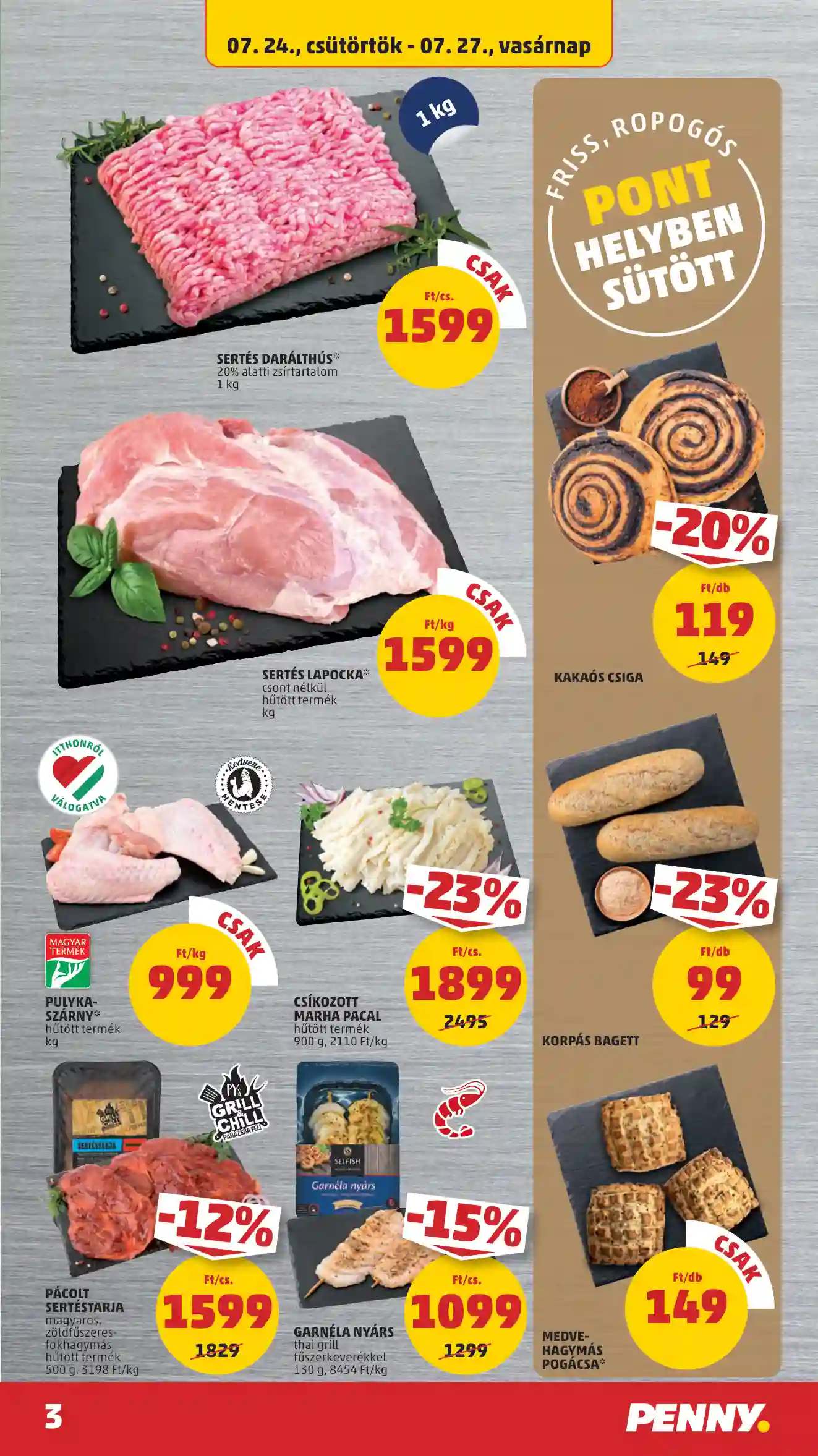 Penny akciós újság 30. hét (13 oldal)
