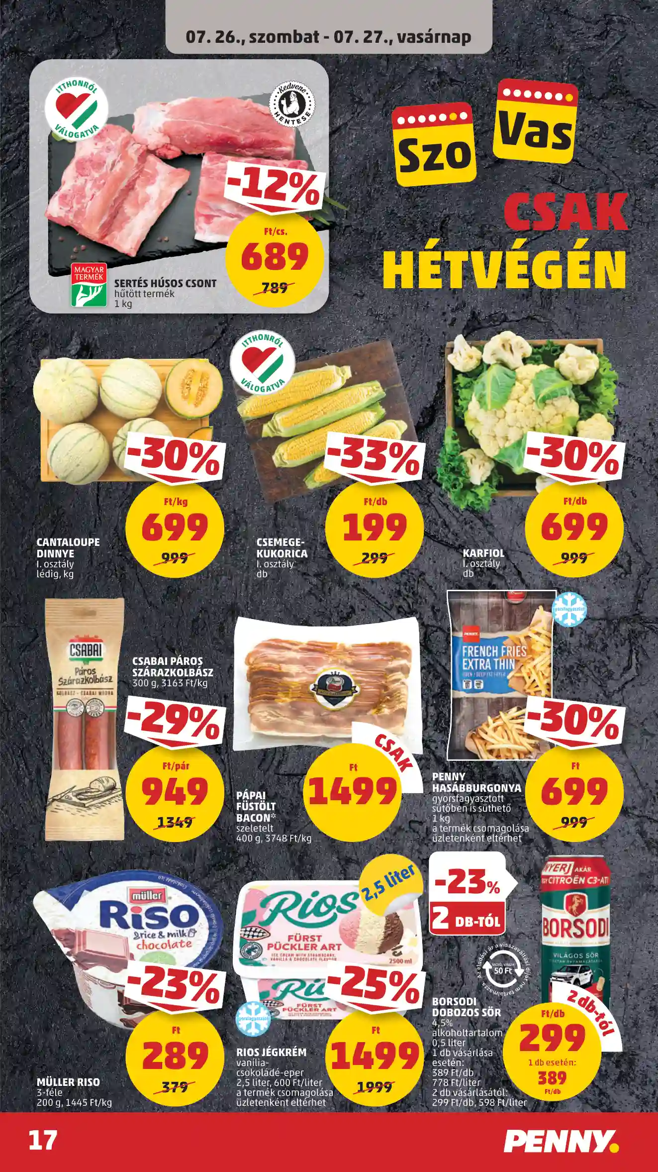 Penny akciós újság 30. hét (14 oldal)