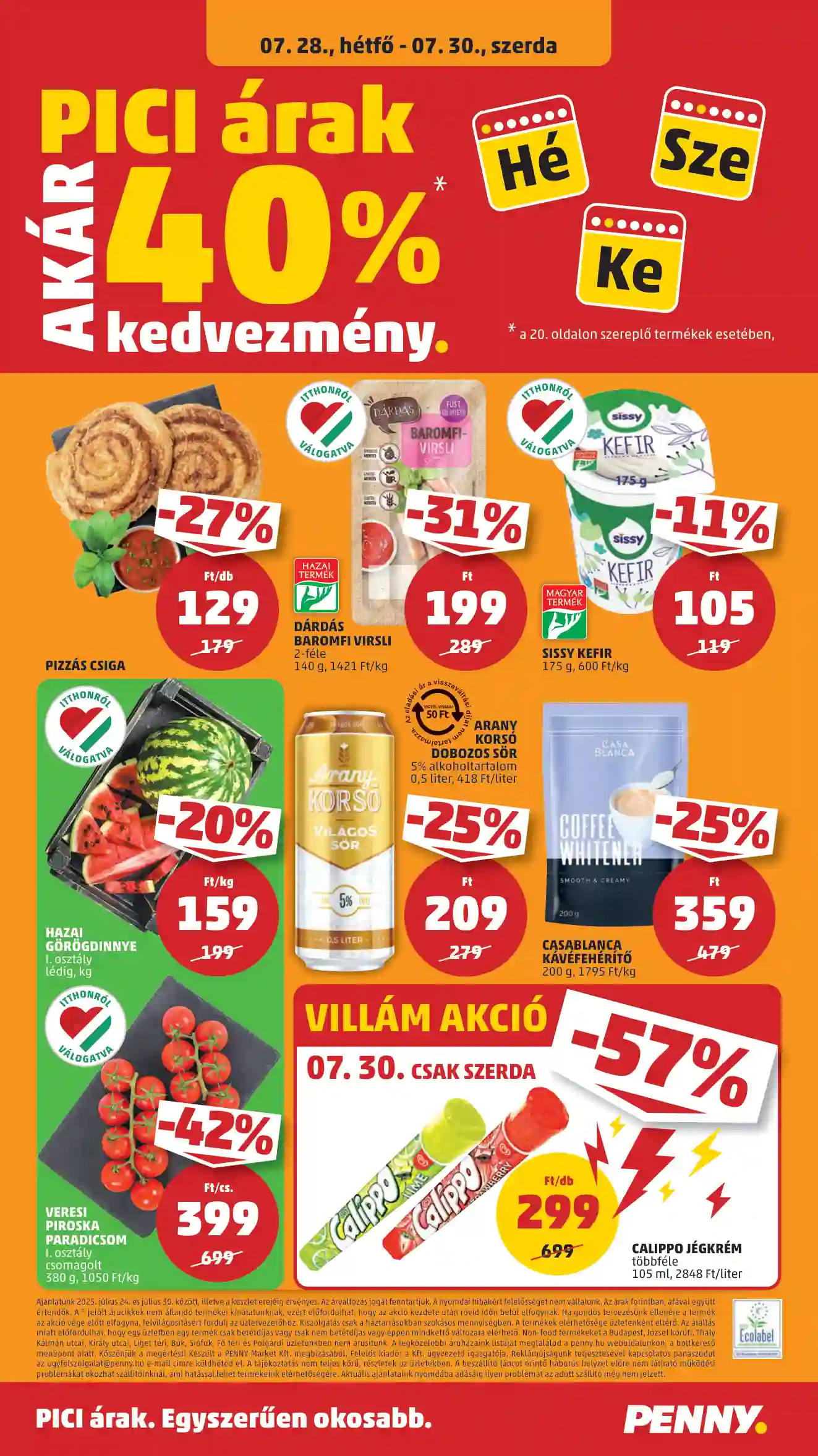 Penny akciós újság 30. hét (17 oldal)